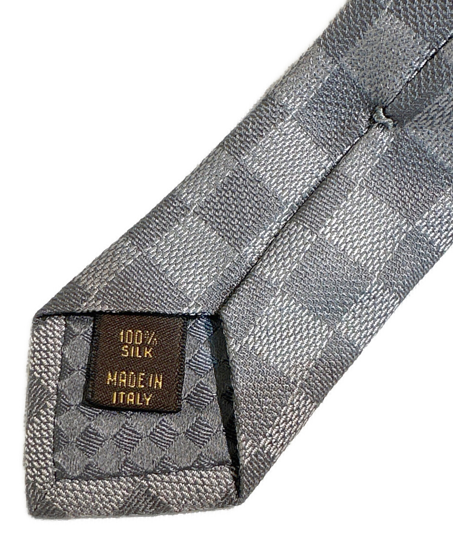 中古・古着通販】LOUIS VUITTON (ルイ ヴィトン) ダミエ総柄ネクタイ