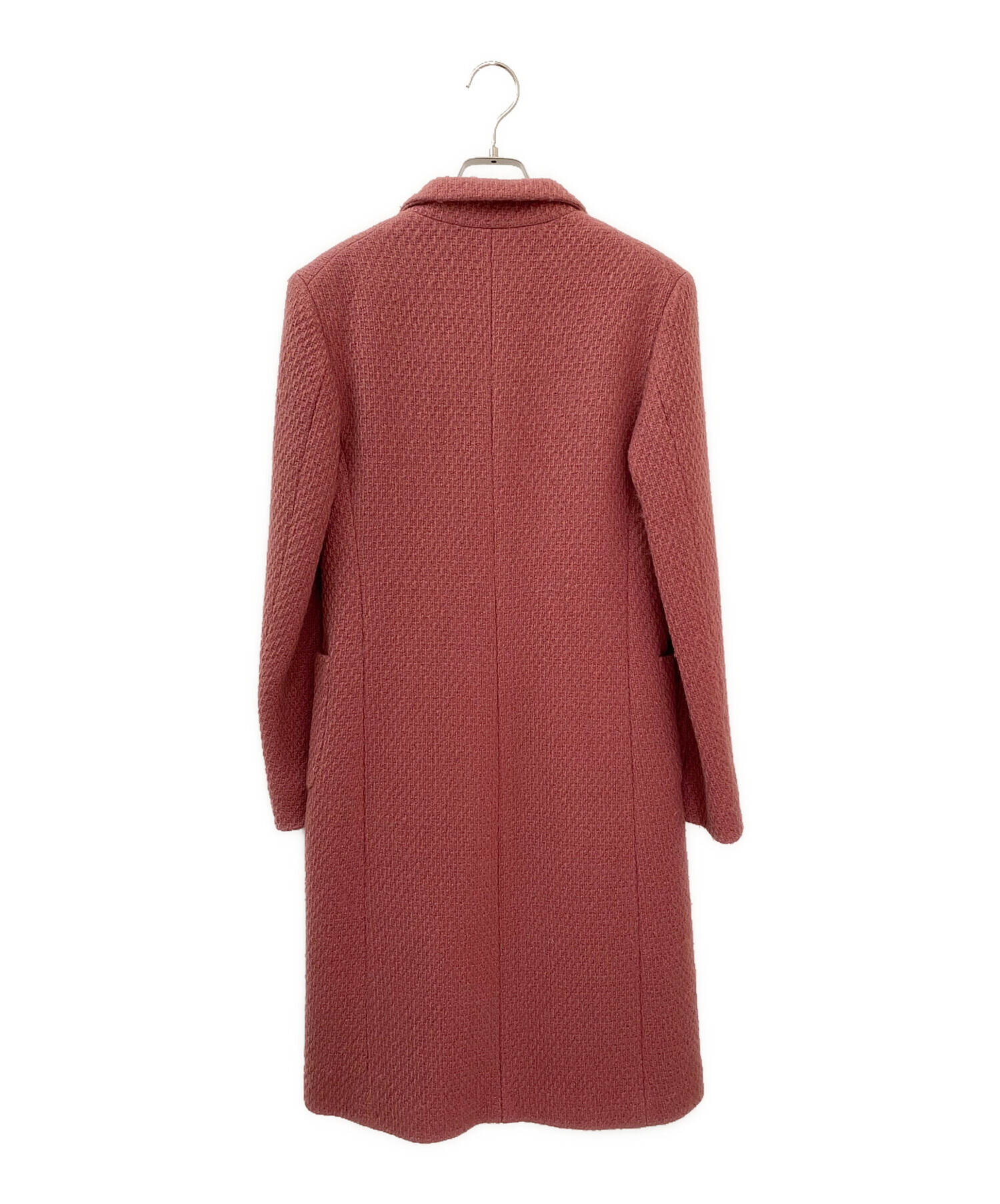 中古・古着通販】JIL SANDER (ジルサンダー) ウールコート ピンク