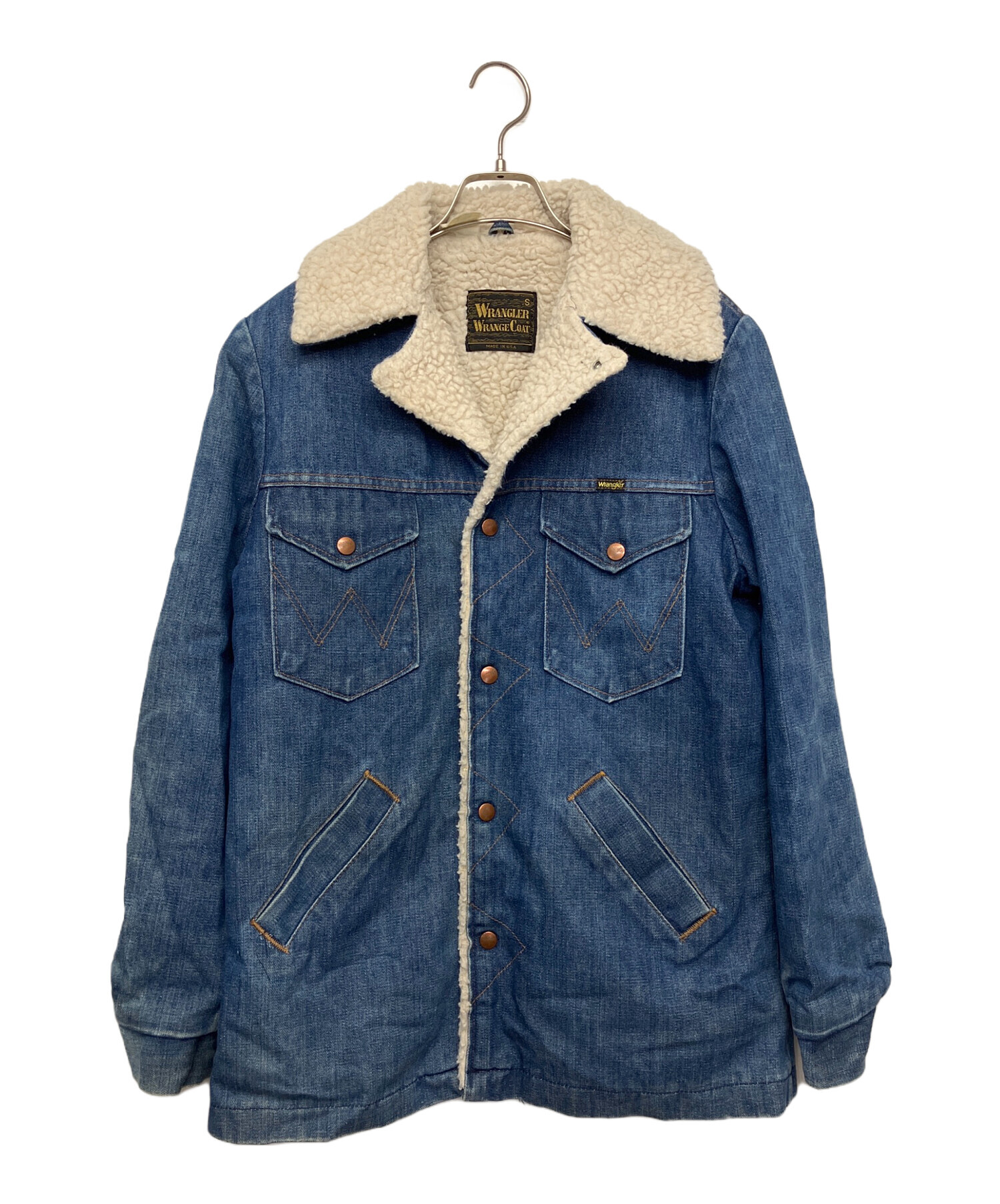 中古・古着通販】Wrangler (ラングラー) WRANGE COAT デニムボア