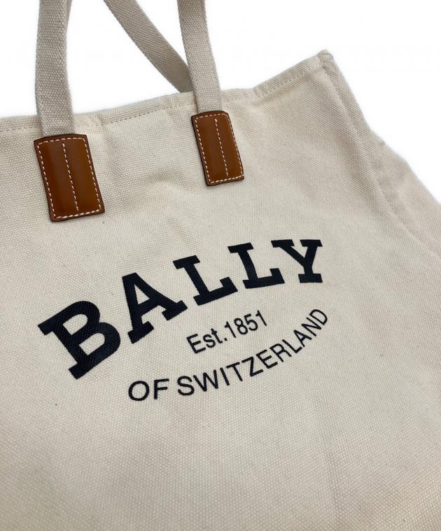 中古・古着通販】BALLY (バリー) キャンバストートバッグ ベージュ