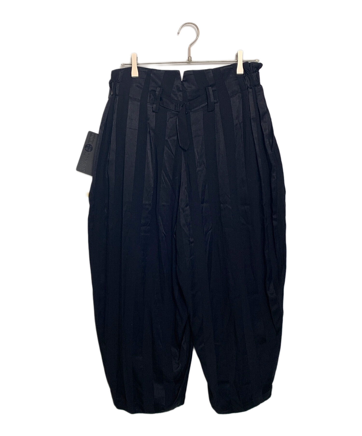 中古・古着通販】MOYURU (モユル) サルエルパンツ ブラック サイズ:M~L