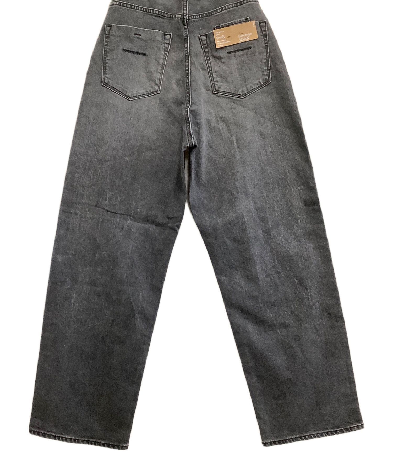 中古・古着通販】YANUK (ヤヌーク) デニムパンツ ルーズストレート