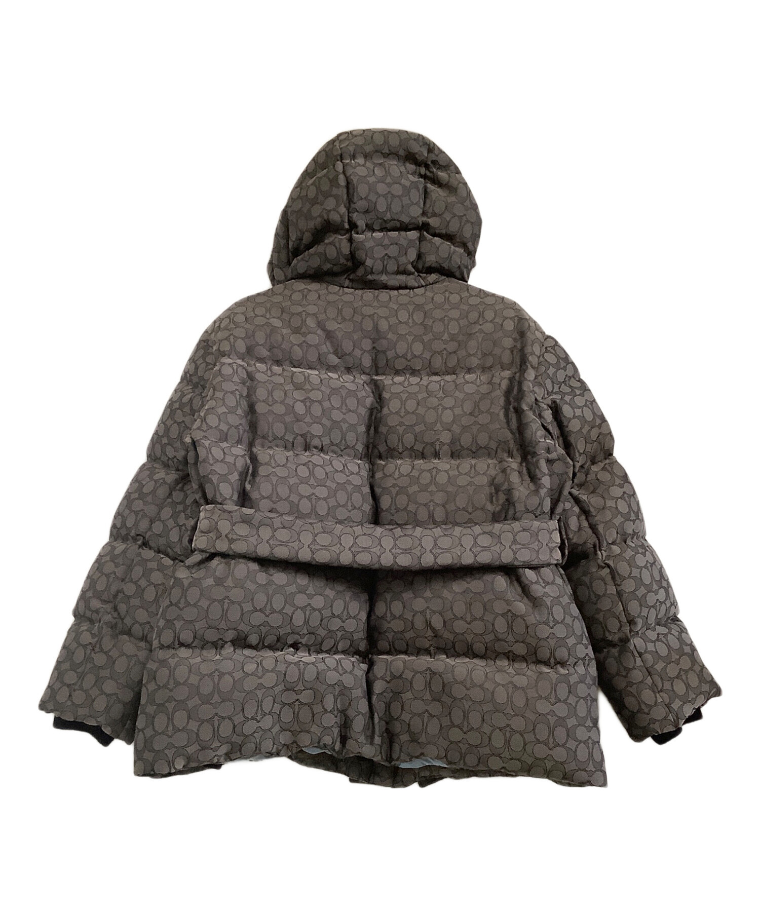 中古・古着通販】COACH (コーチ) ダウンジャケット シグネチャー ジャ