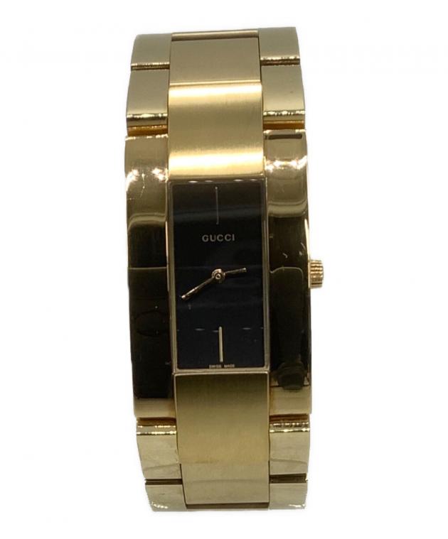 中古・古着通販】GUCCI (グッチ) 腕時計 クォーツ ゴールド色