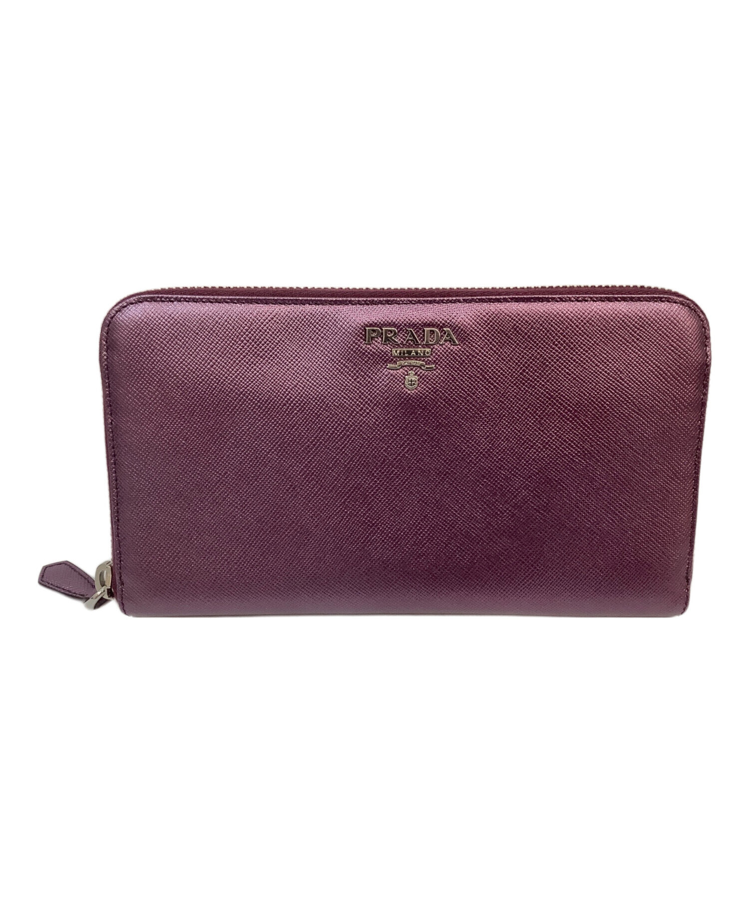 中古・古着通販】PRADA (プラダ) 長財布 パープル｜ブランド・古着通販