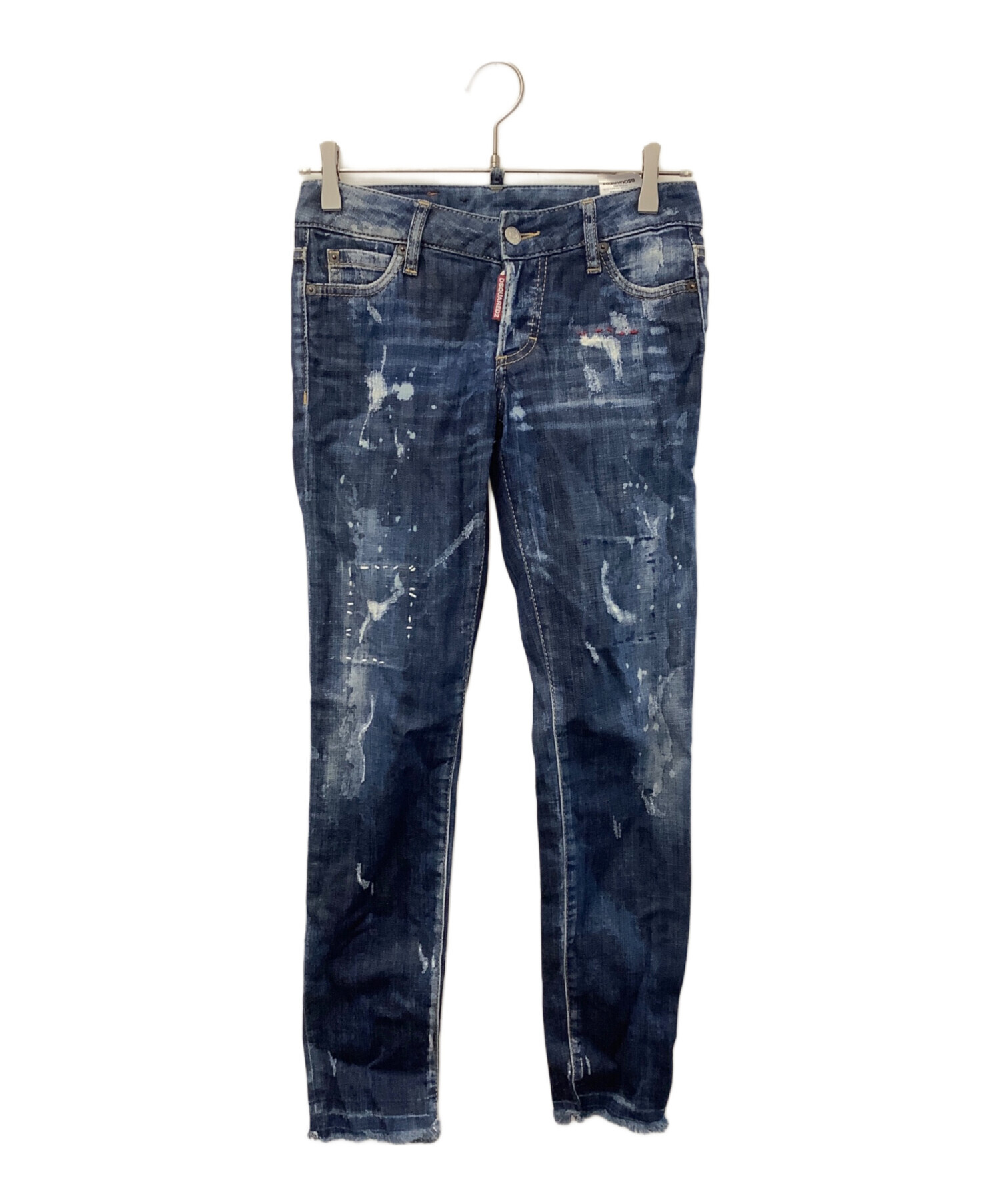 中古・古着通販】DSQUARED2 (ディースクエアード) デニムパンツ ブルー