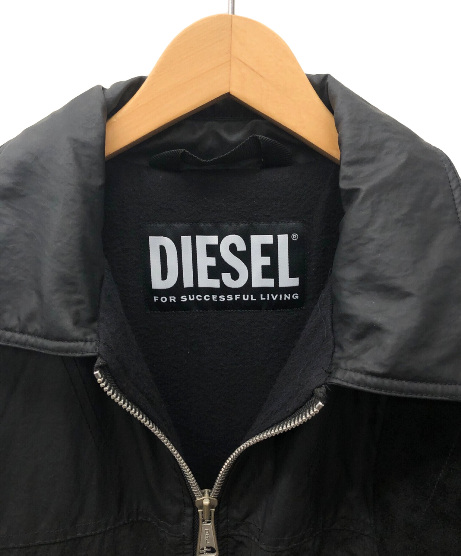 中古・古着通販】DIESEL (ディーゼル) ナイロン切り替えジャケット