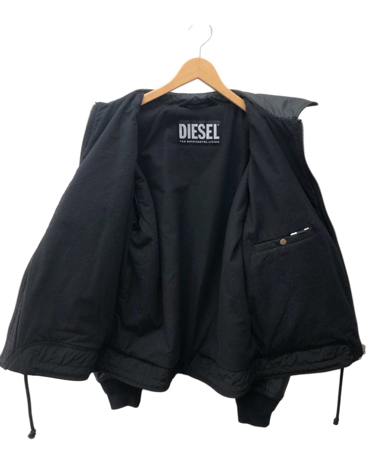 中古・古着通販】DIESEL (ディーゼル) ナイロン切り替えジャケット