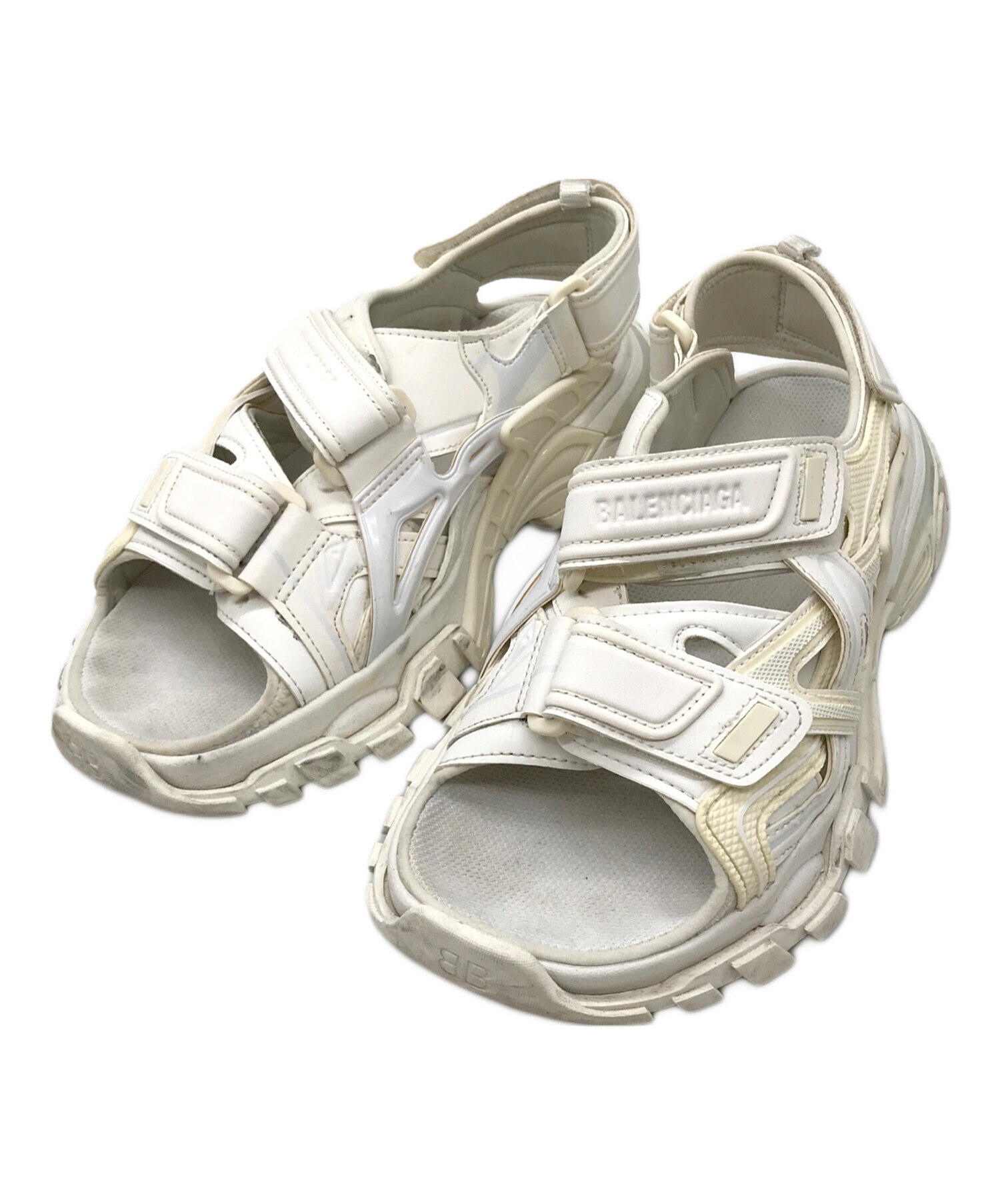 中古・古着通販】BALENCIAGA (バレンシアガ) サンダル ホワイト サイズ