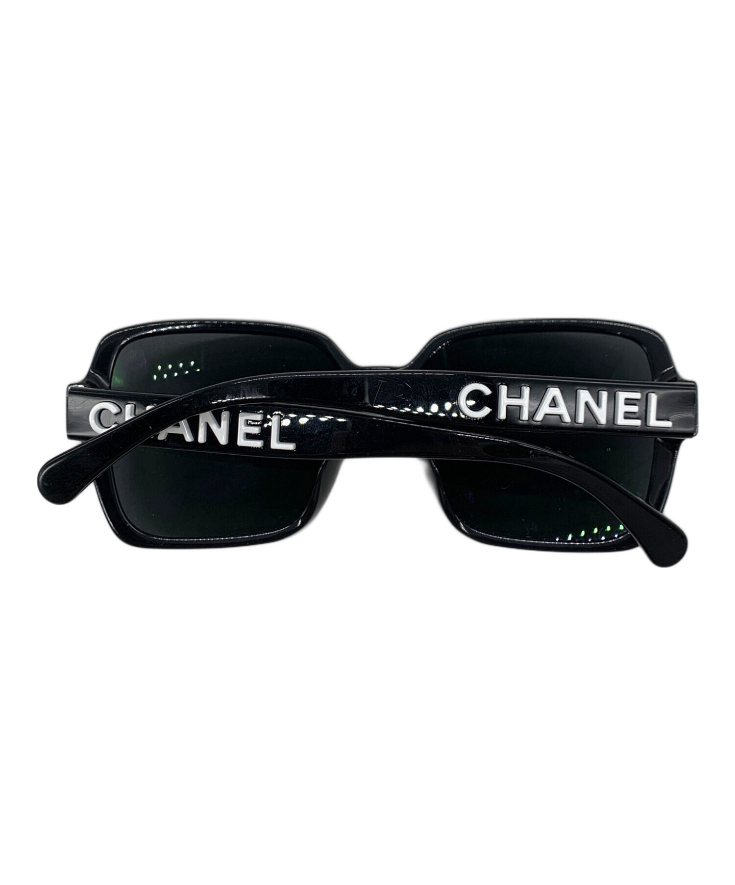 中古・古着通販】CHANEL (シャネル) サングラス ブラック サイズ:56