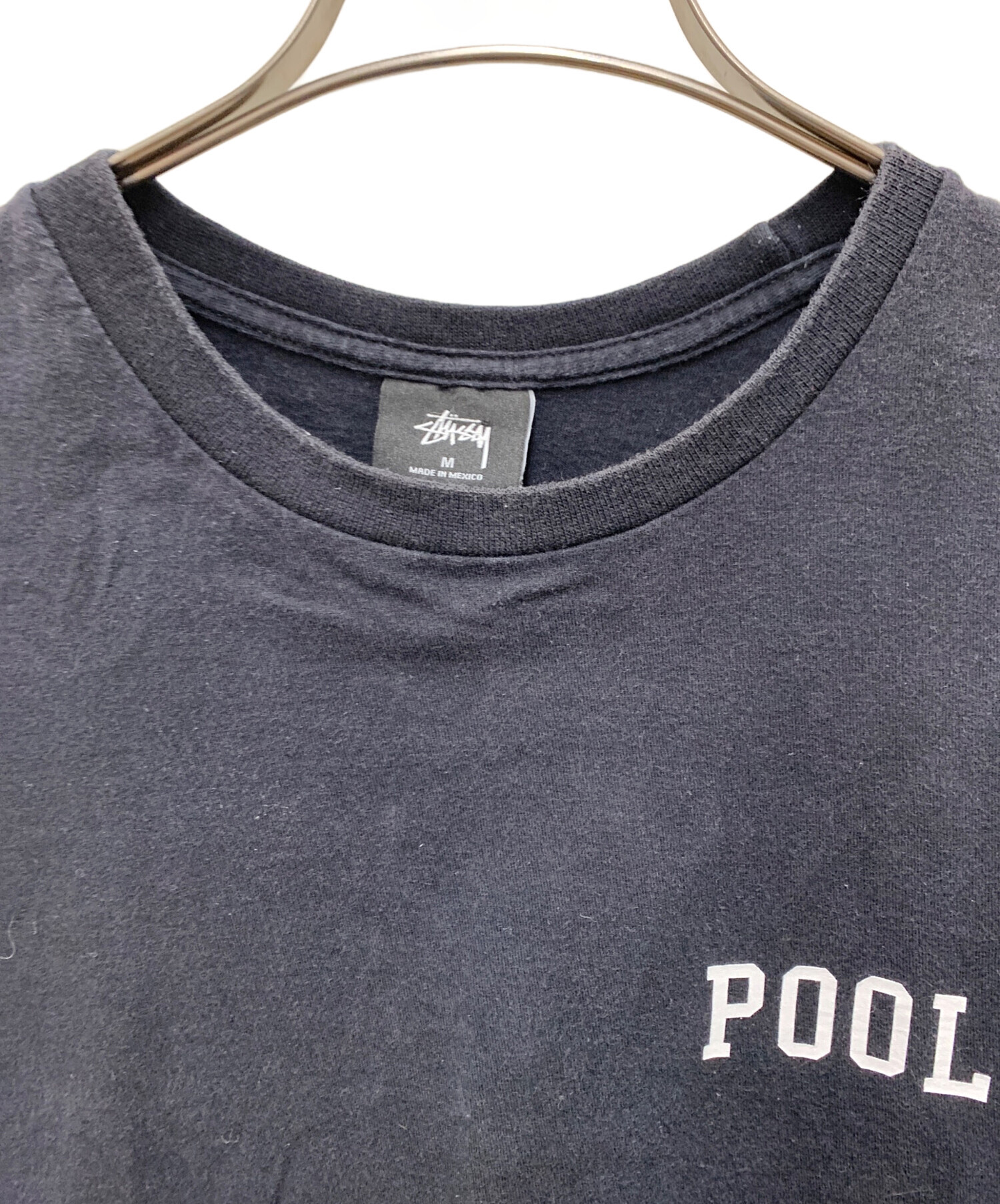 中古・古着通販】stussy (ステューシー) Tシャツ ブラック サイズ:M