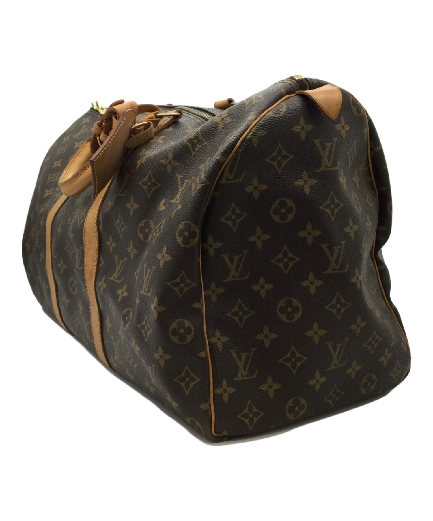 中古・古着通販】LOUIS VUITTON (ルイ ヴィトン) キーポル50 ブラウン
