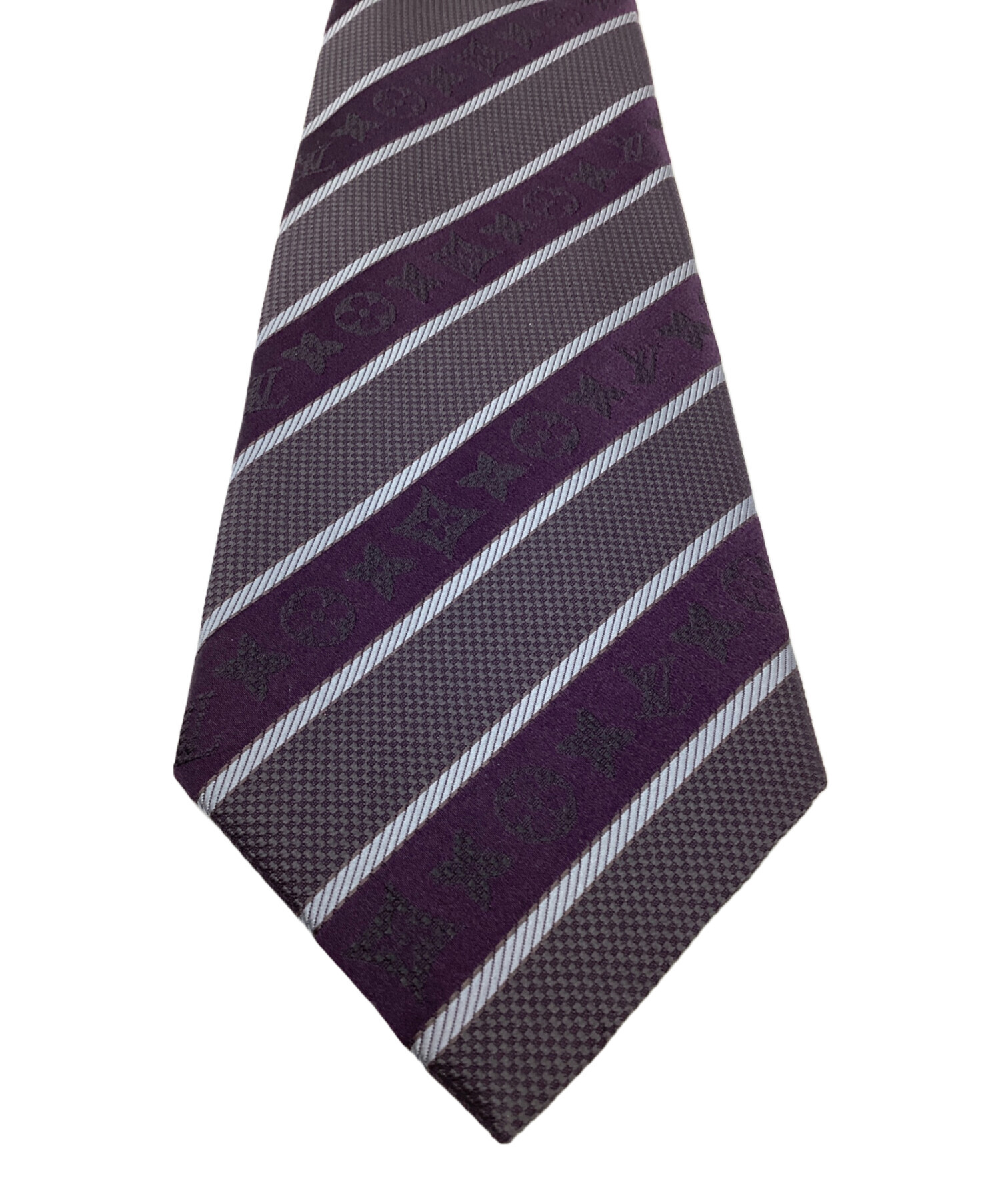 中古・古着通販】LOUIS VUITTON (ルイ ヴィトン) ネクタイ パープル