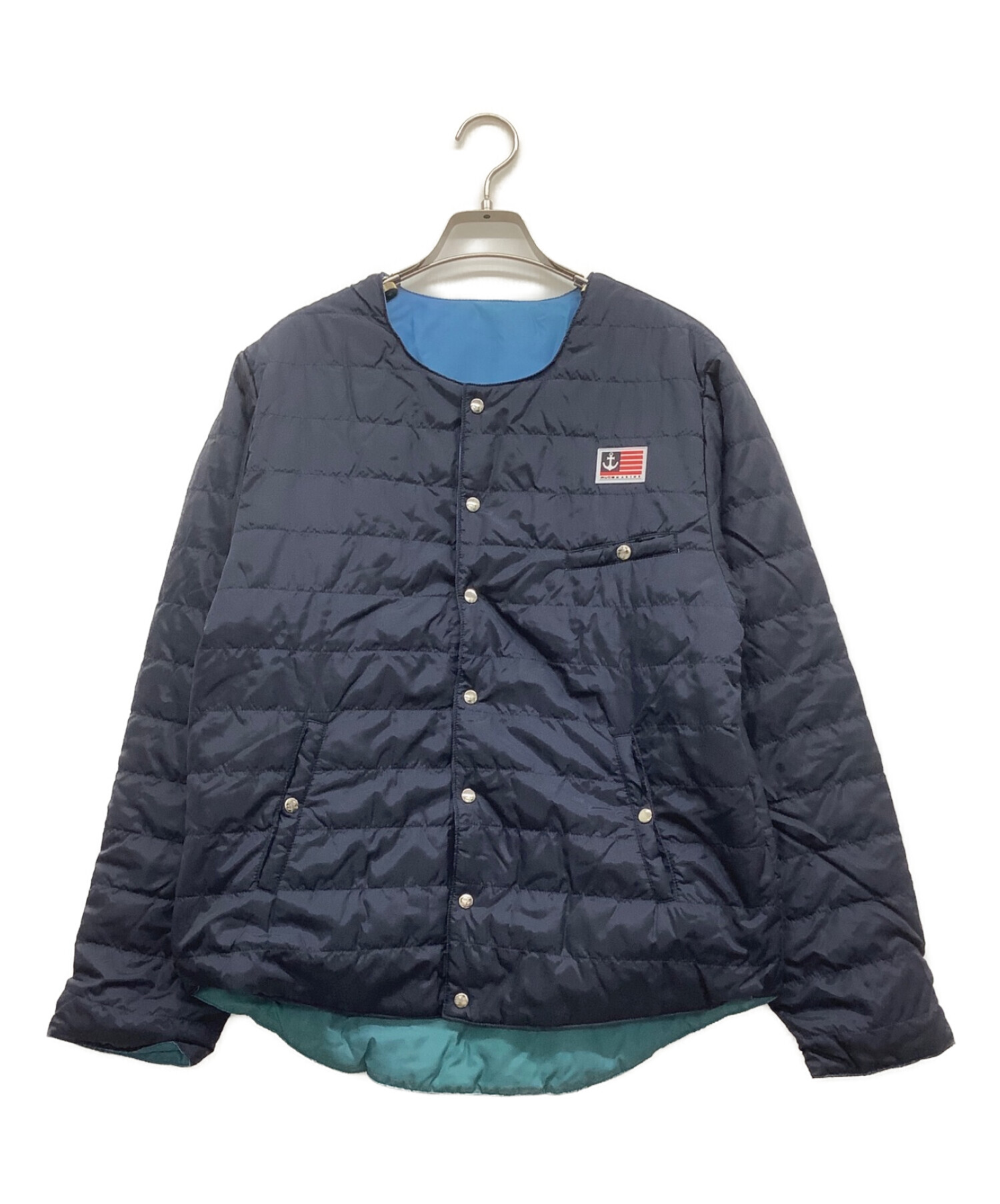 中古・古着通販】muta MARINE (ムータマリン) 中綿ジャケット ネイビー