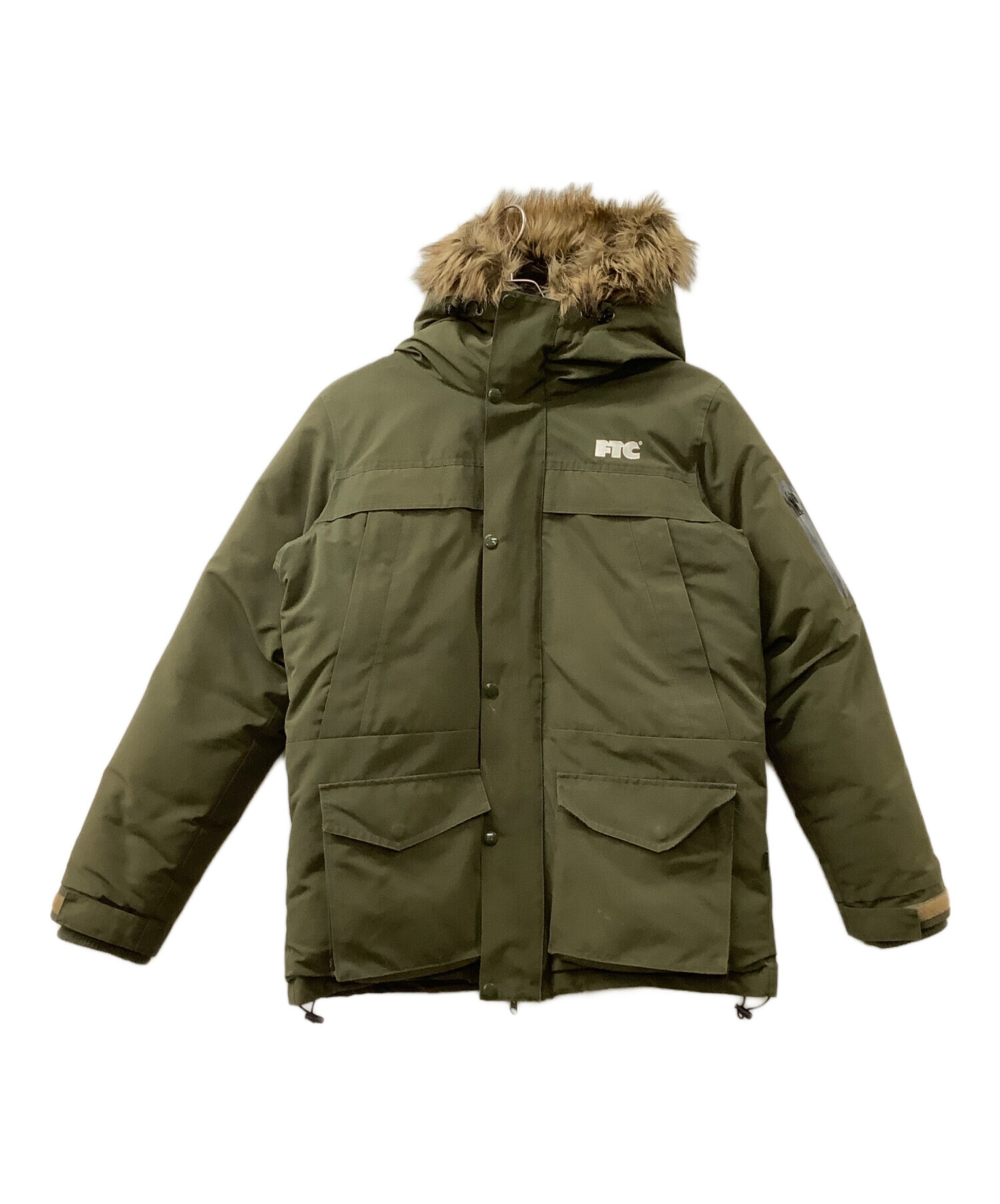 中古・古着通販】FTC (エフティーシー) ダウンジャケット オリーブ