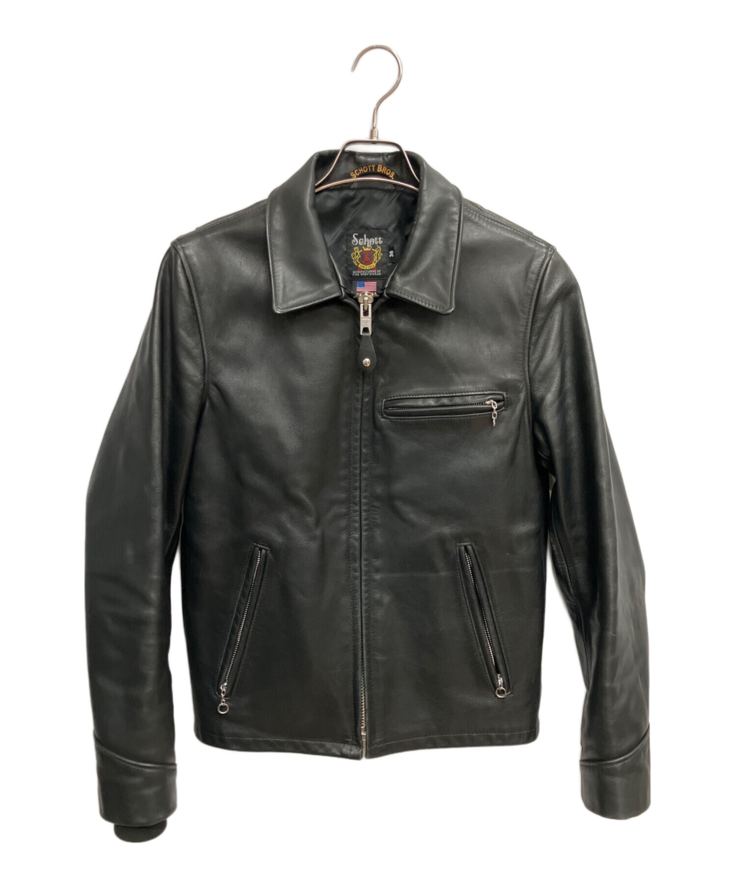 中古・古着通販】SCHOTT BROS. (ショット) レザートラッカージャケット