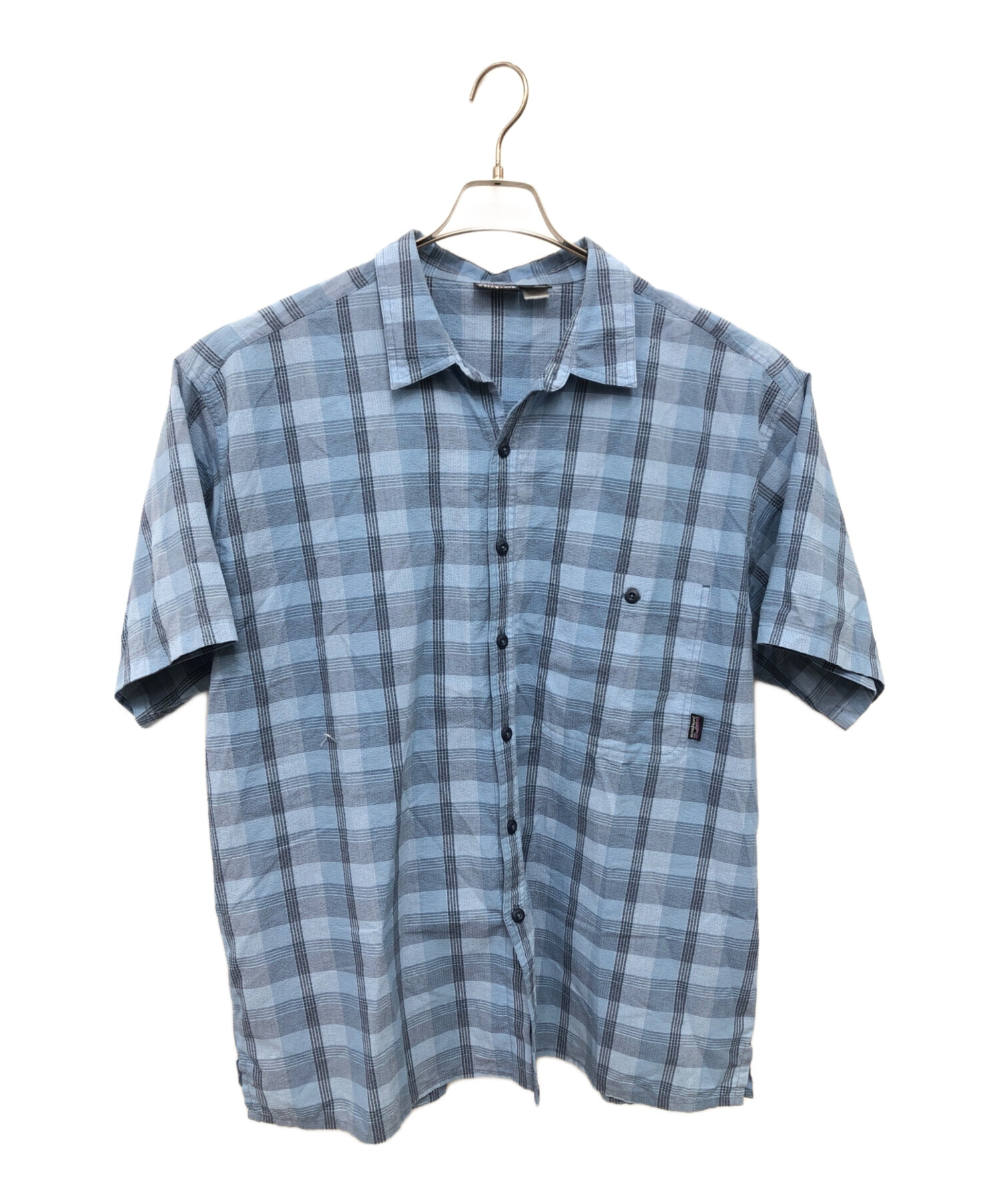 中古・古着通販】Patagonia (パタゴニア) パッカーウェアシャツ ブルー