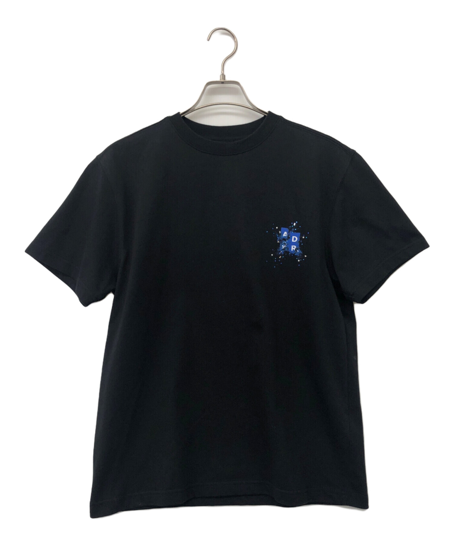 中古・古着通販】ADER error (アーダーエラー) 半袖Tシャツ ブラック
