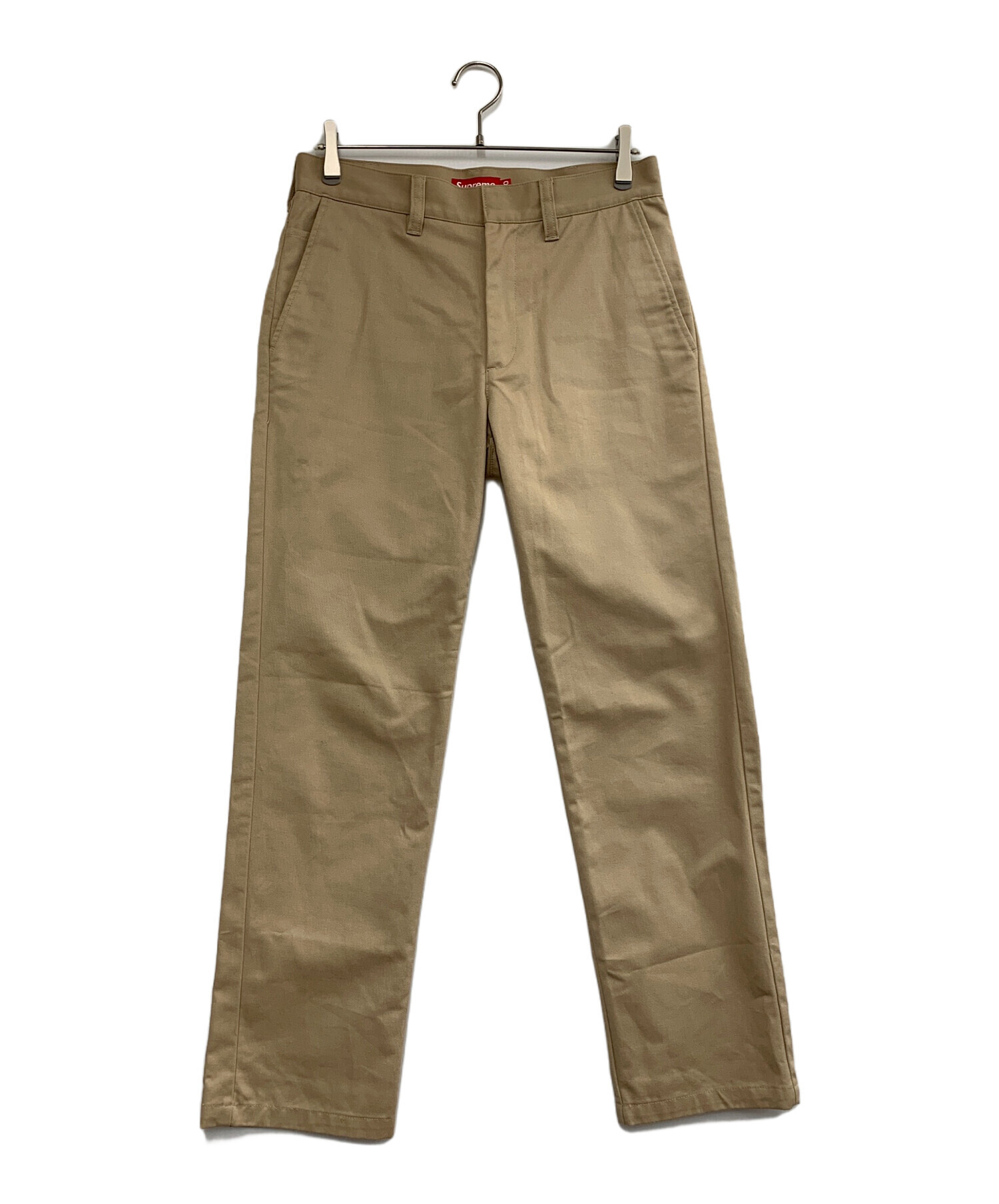 中古・古着通販】SUPREME (シュプリーム) チノパン ベージュ サイズ:30