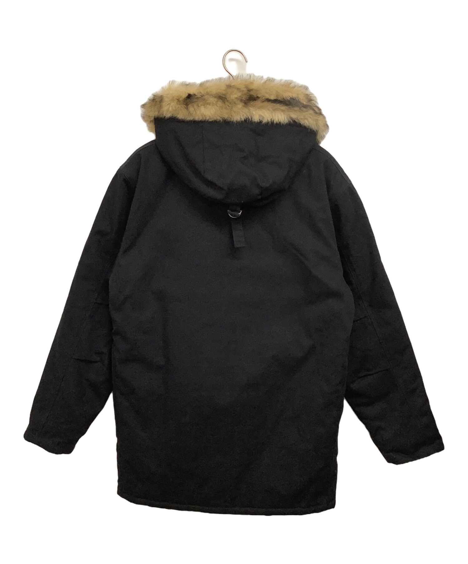 中古・古着通販】CarHartt (カーハート) モッズコート ブラック サイズ