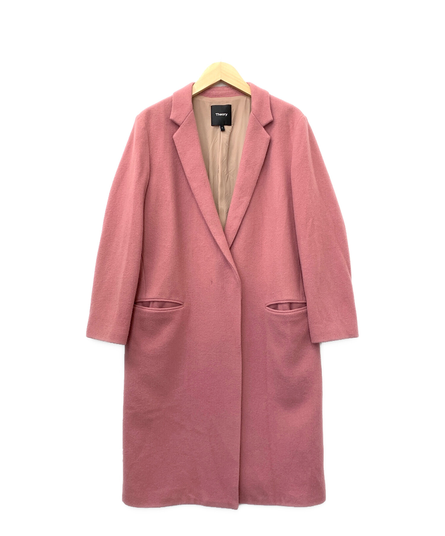 中古・古着通販】theory (セオリー) チェスターコート ピンク サイズ:P