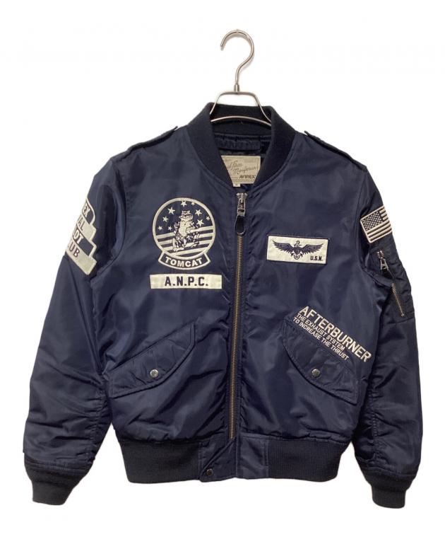 AVIREX USMC ジャケット XL ネイビー 中古・古着通販】AVIREX