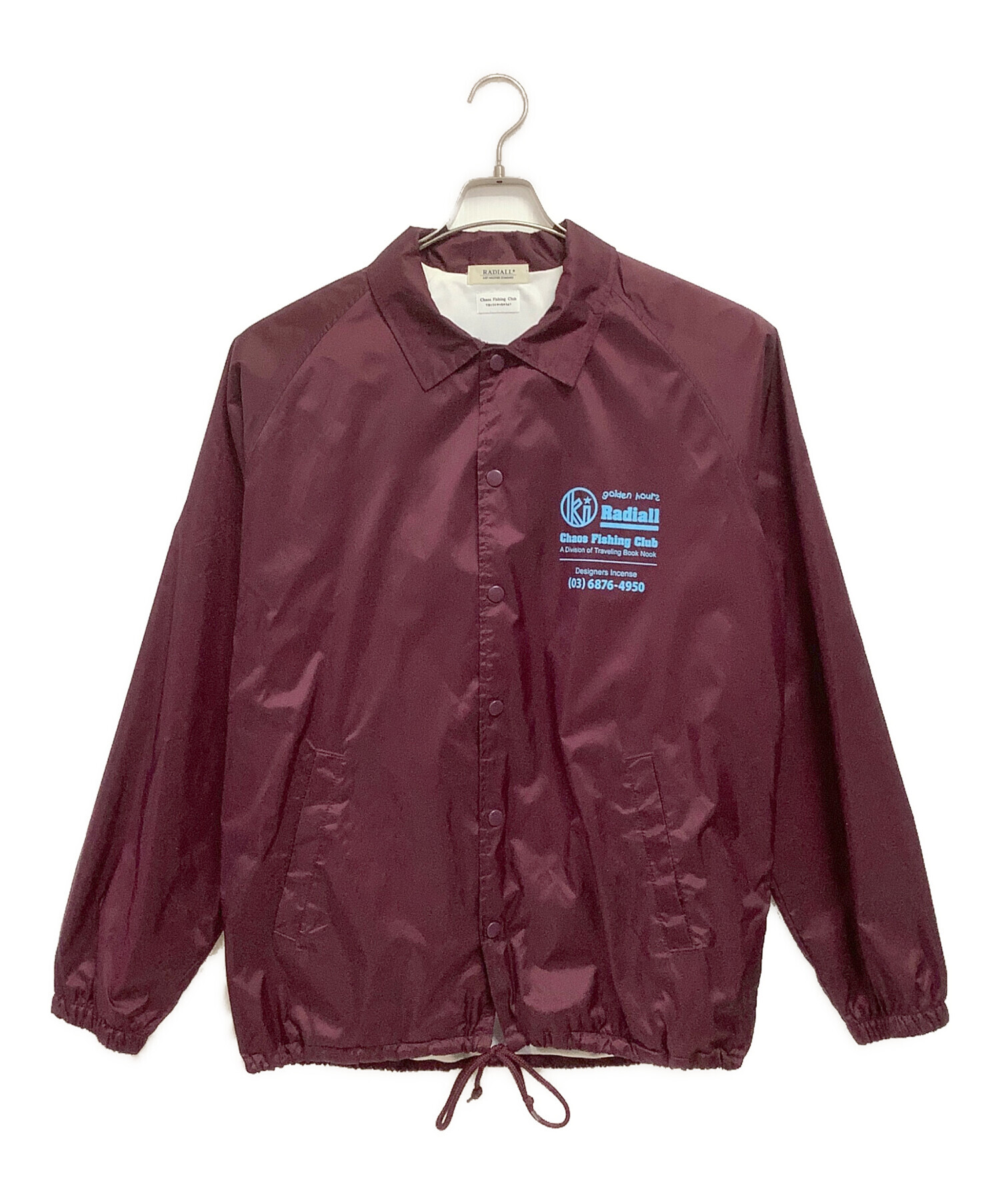 中古・古着通販】RADIALL (ラディアル) コーチジャケット エンジ