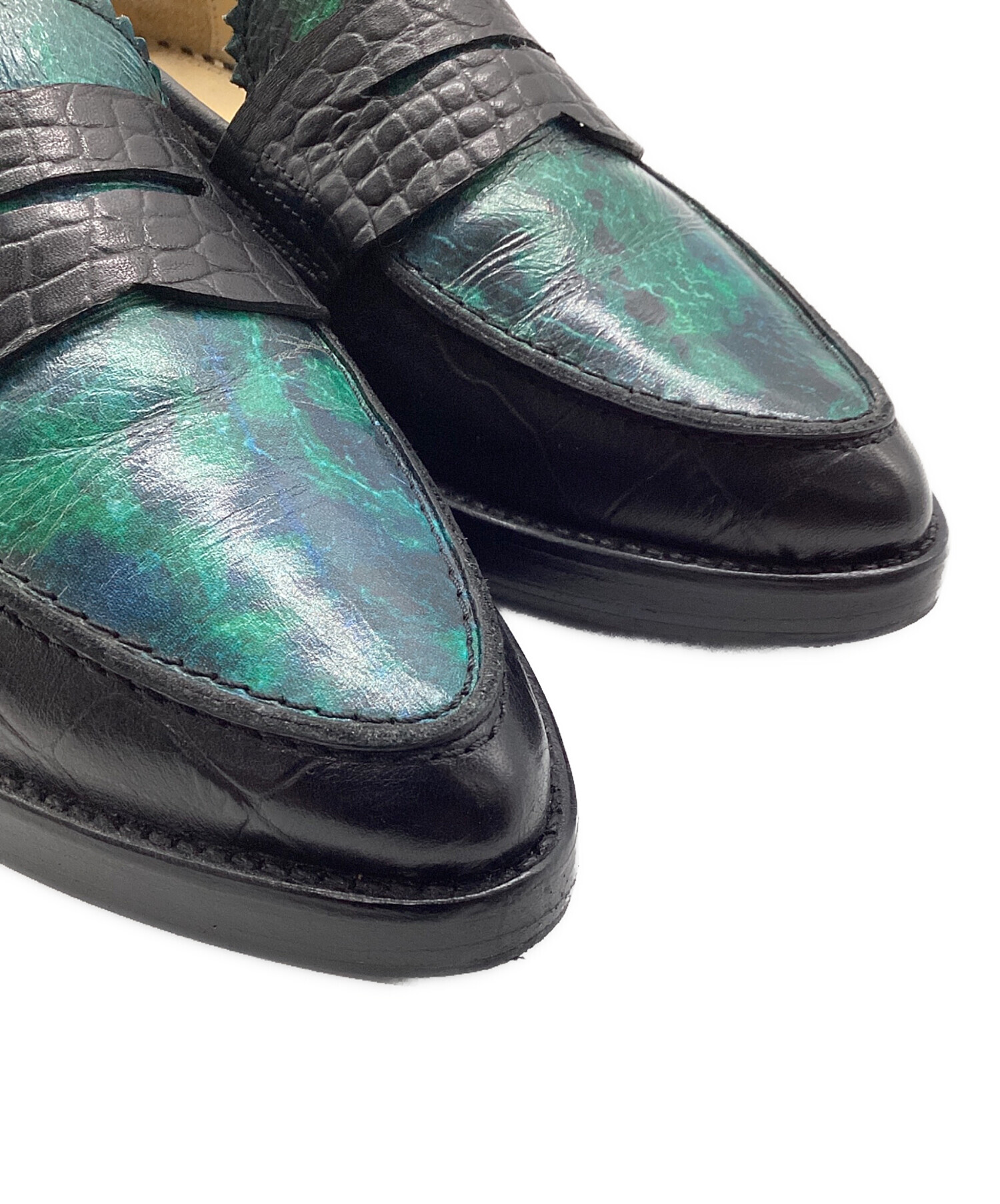 中古・古着通販】TOGA PULLA (トーガ プルラ) 厚底ローファー ブラック