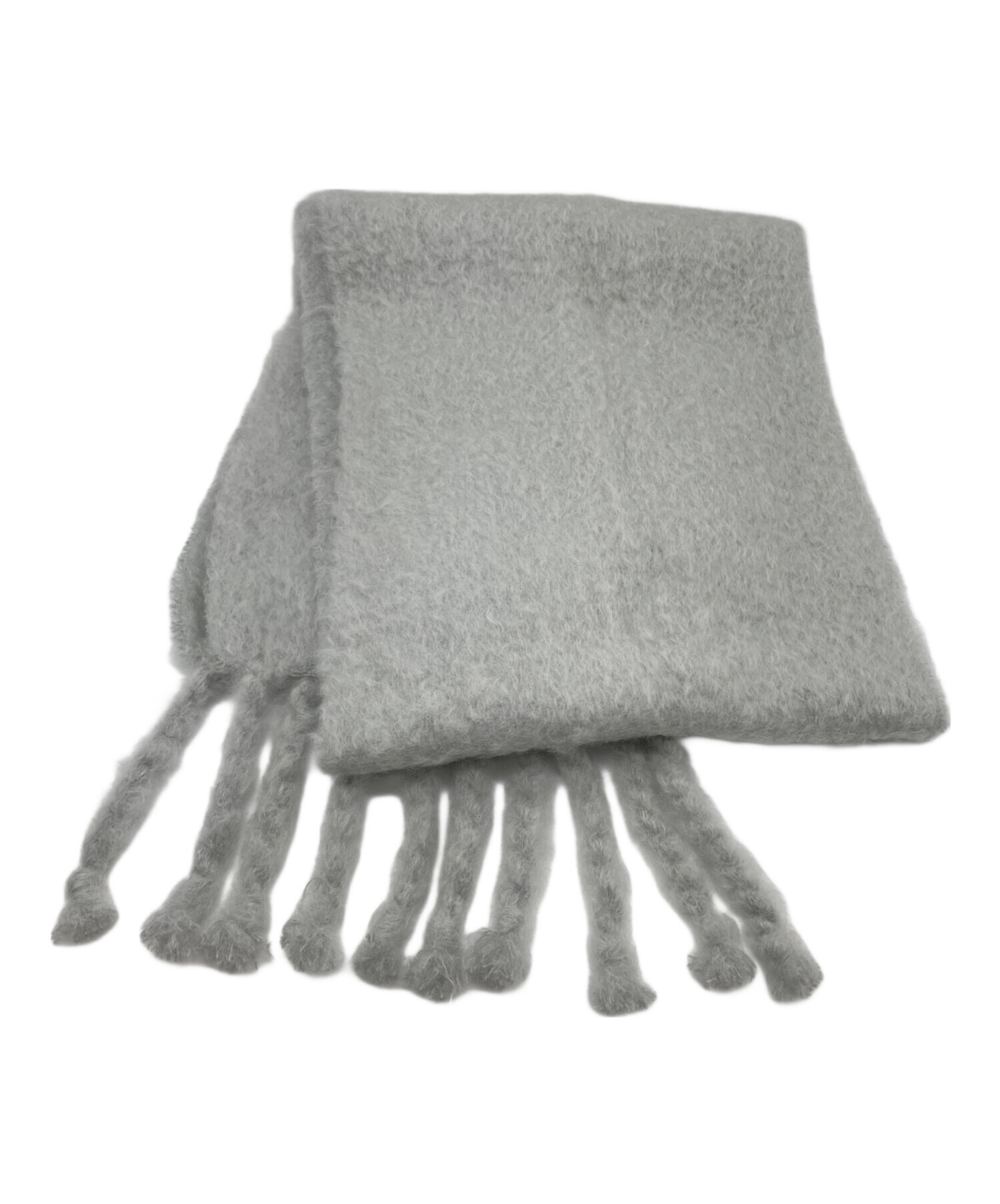 中古・古着通販】LOEWE (ロエベ) マフラー グレー｜ブランド・古着通販