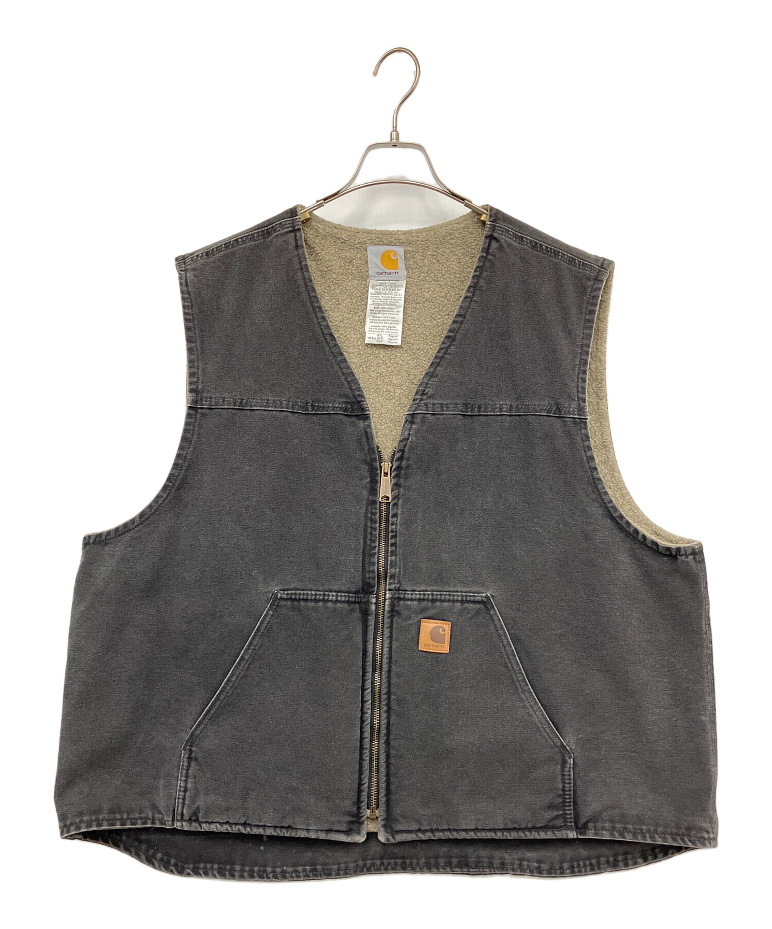 中古・古着通販】CarHartt (カーハート) ダックベスト グレー サイズ