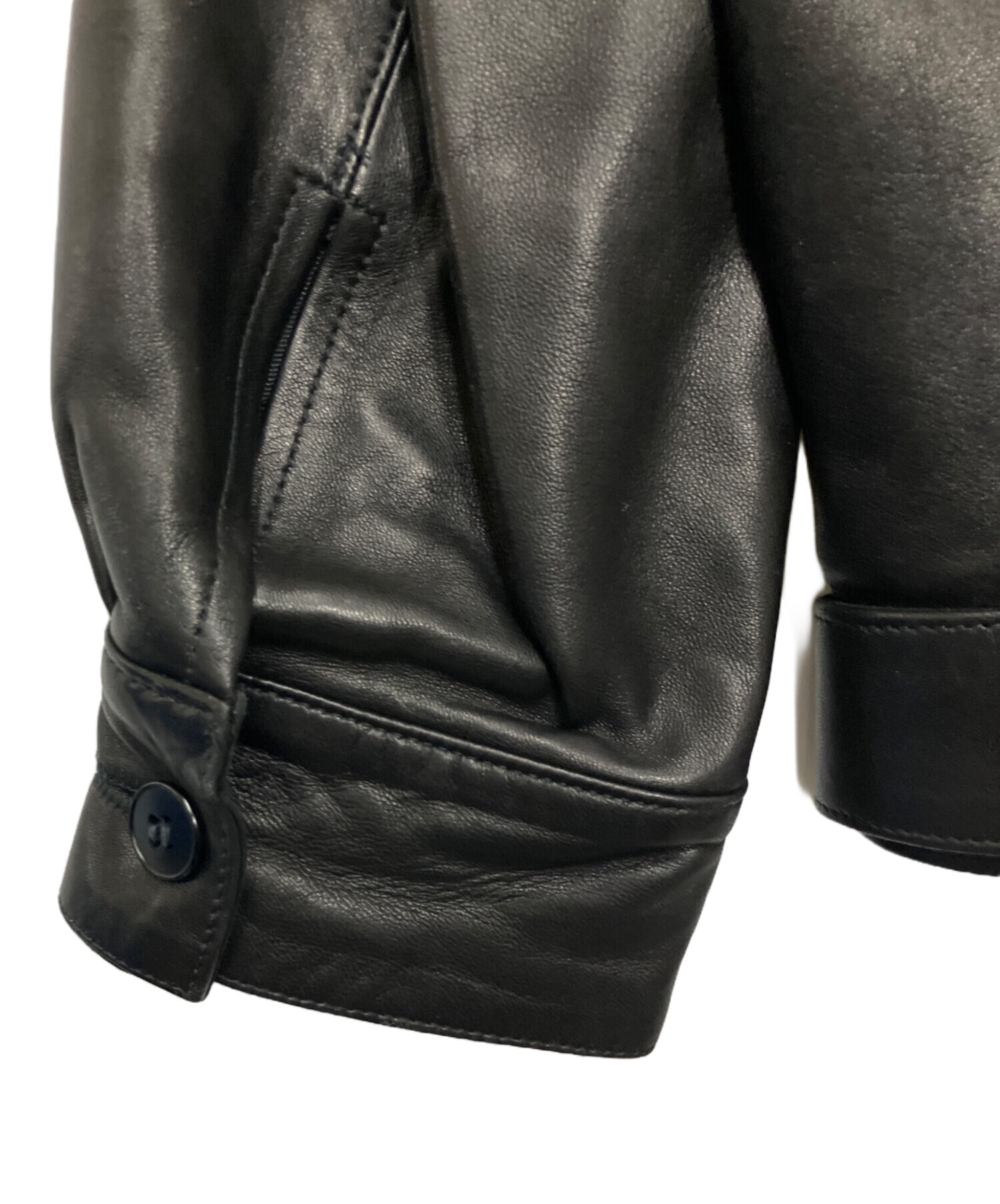 中古・古着通販】agnes b homme (アニエスベーオム) レザージャケット