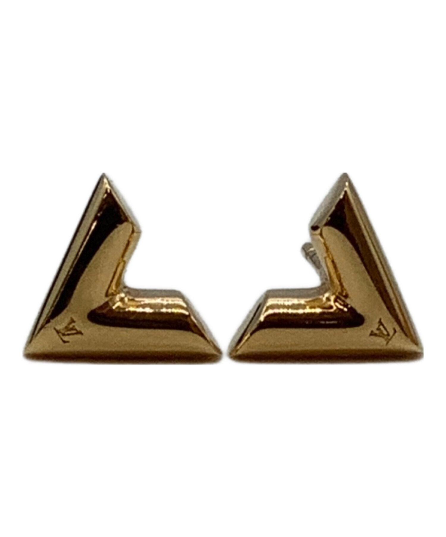 中古・古着通販】LOUIS VUITTON (ルイ ヴィトン) ピアス ゴールド