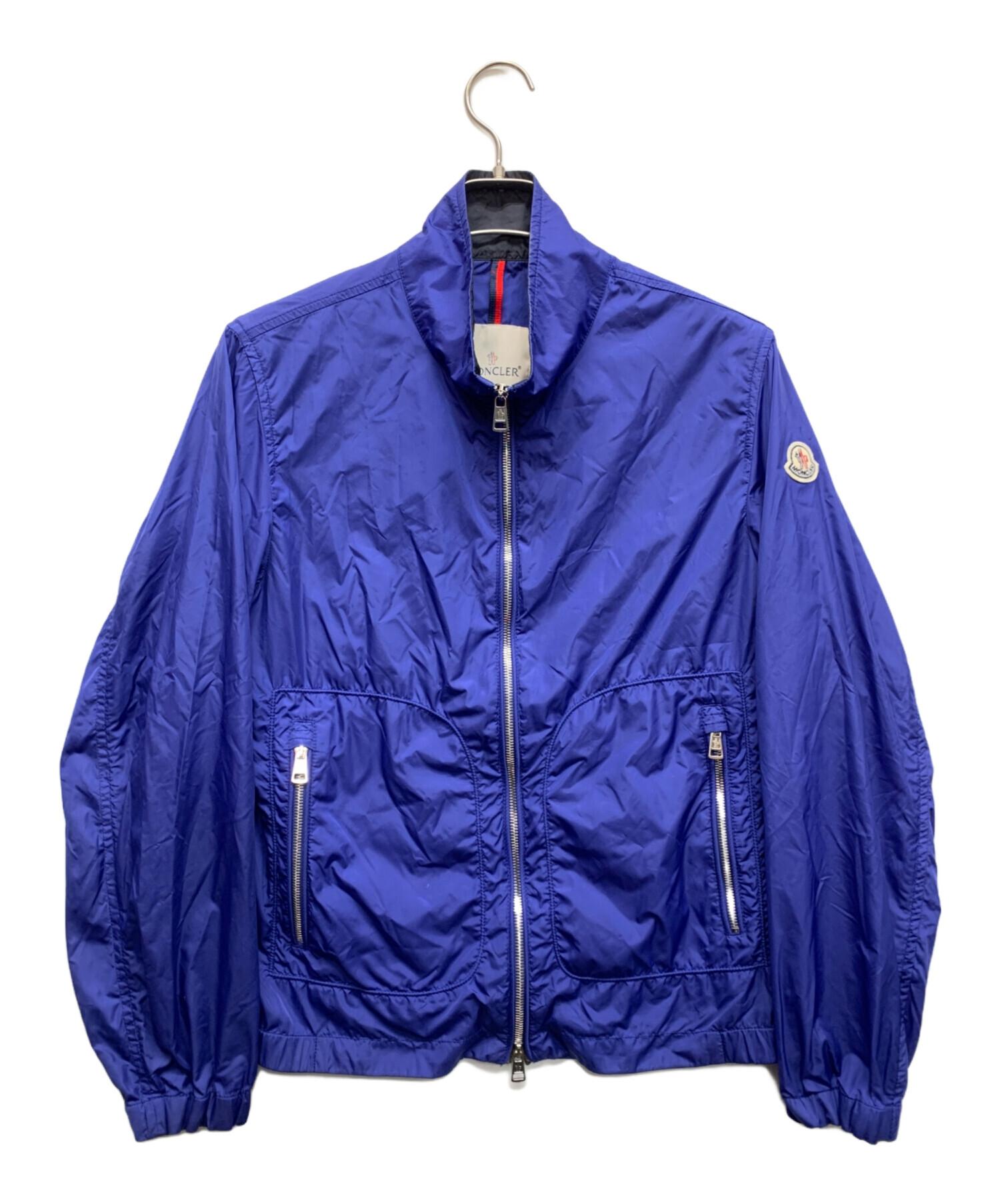 中古・古着通販】MONCLER (モンクレール) ウインドブレーカー ブルー