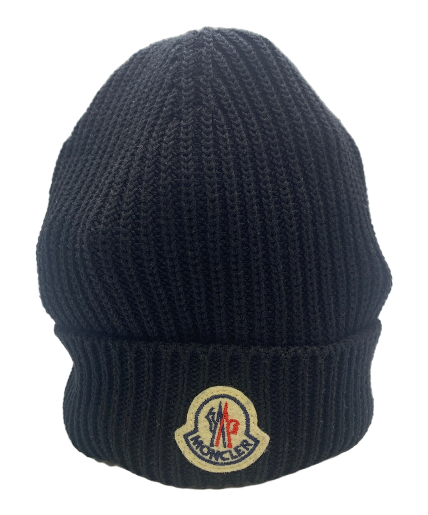 中古・古着通販】MONCLER (モンクレール) MONCLER ニット帽 ブラック