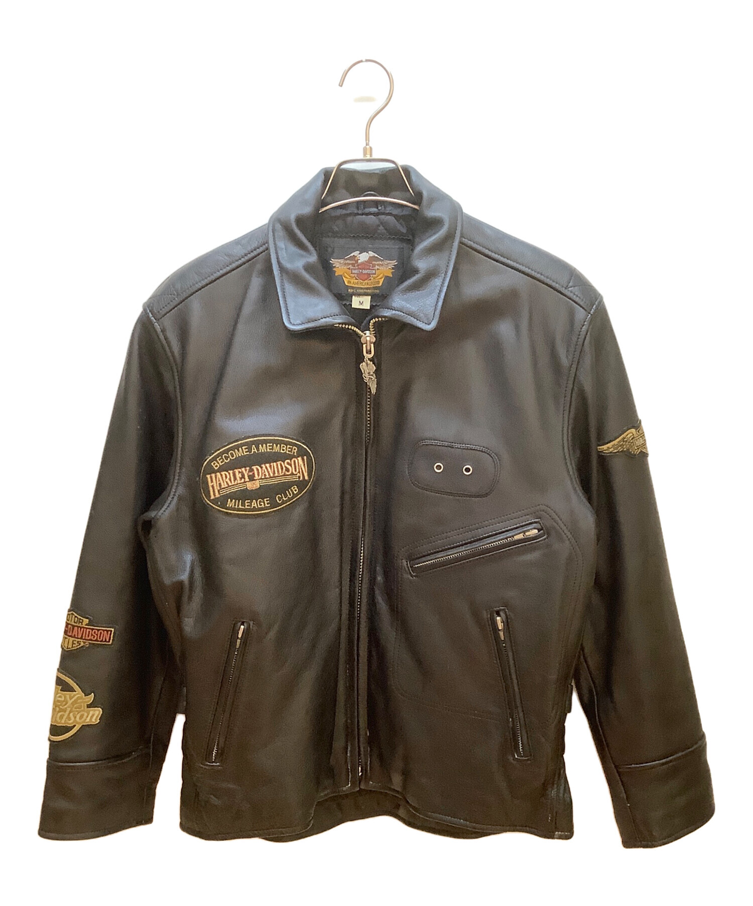 中古・古着通販】HARLEY-DAVIDSON (ハーレーダビッドソン) レザー