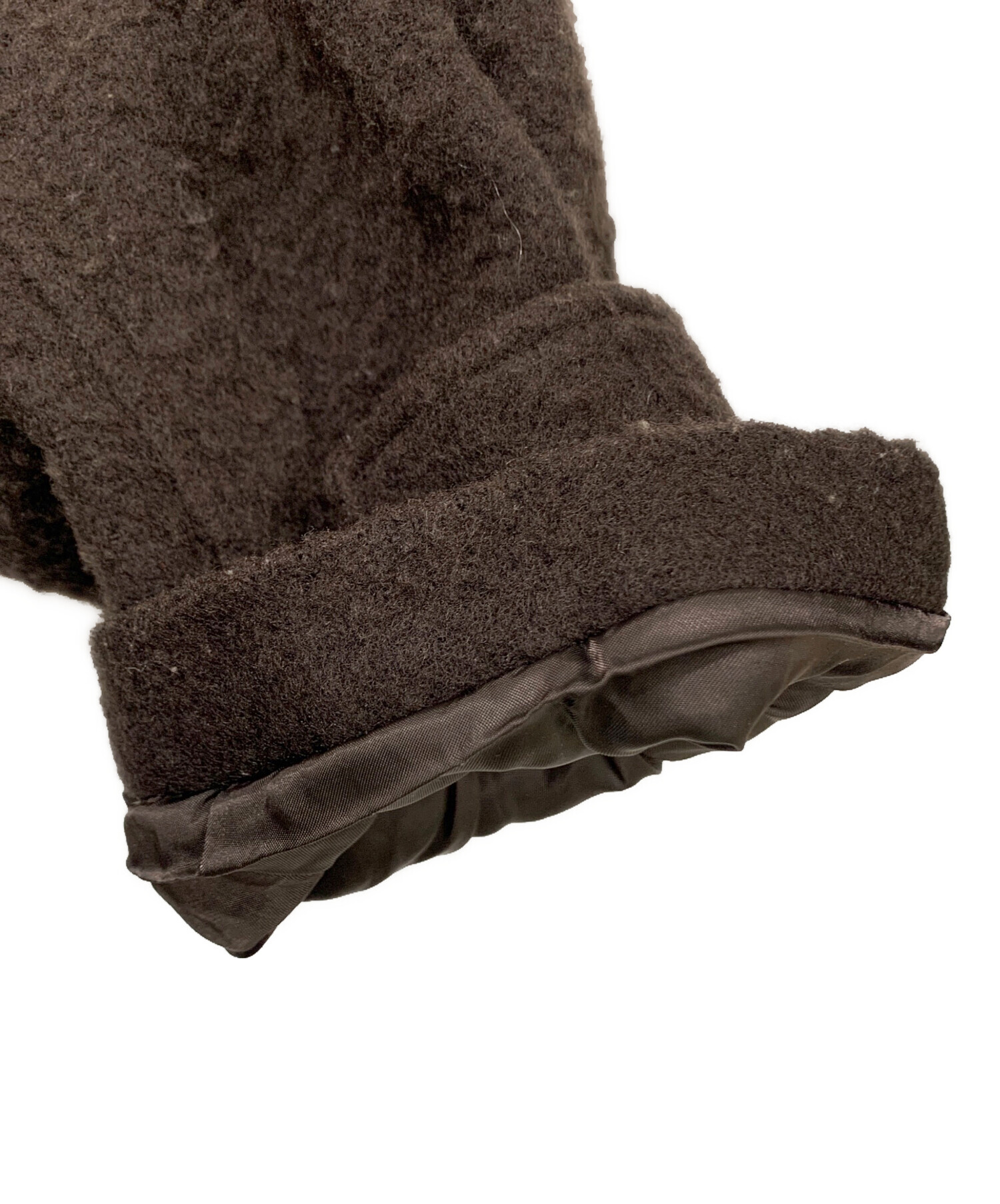 中古・古着通販】stein (シュタイン) OVERSIZED BLANKET COAT ブラウン