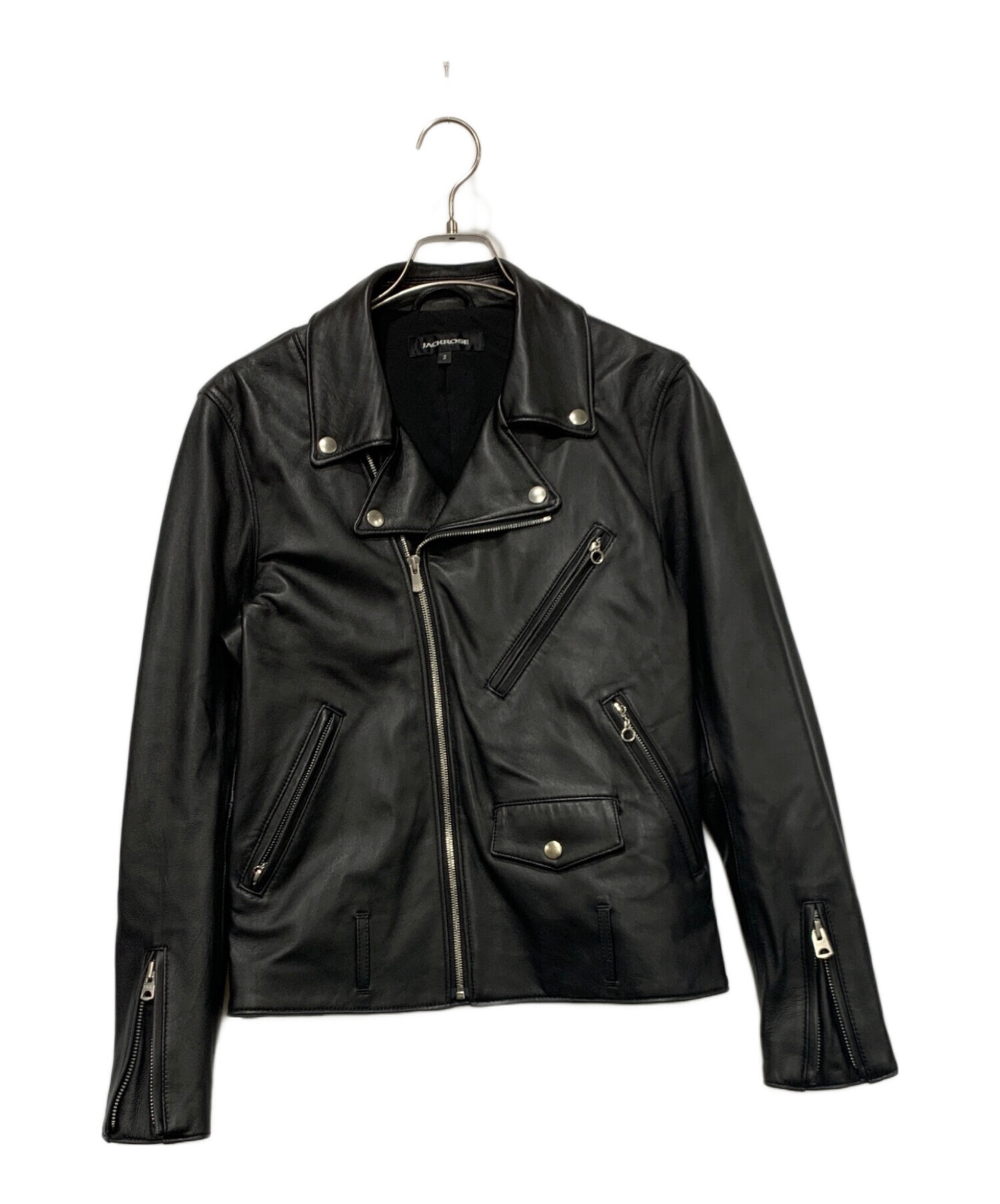 中古・古着通販】JACKROSE (ジャックローズ) ラムレザーダブル