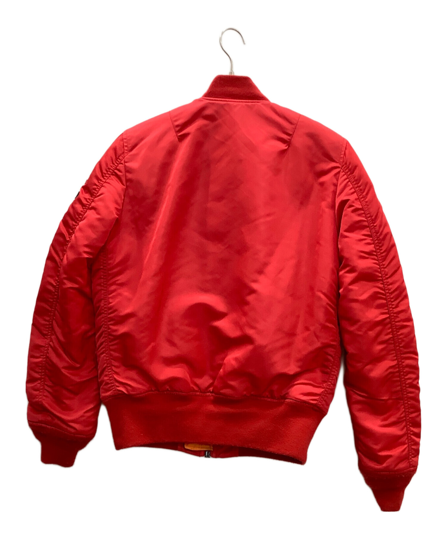 中古・古着通販】ALPHA (アルファ) ALPHA MA-1ジャケット レッド