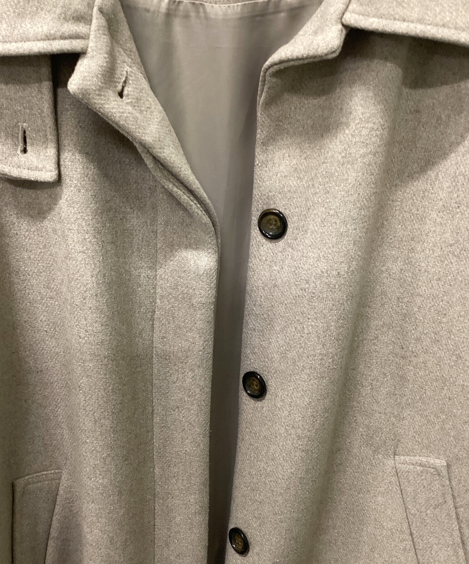 中古・古着通販】OHOTORO (オオトロ) Dublin Coat oatmeal ベージュ