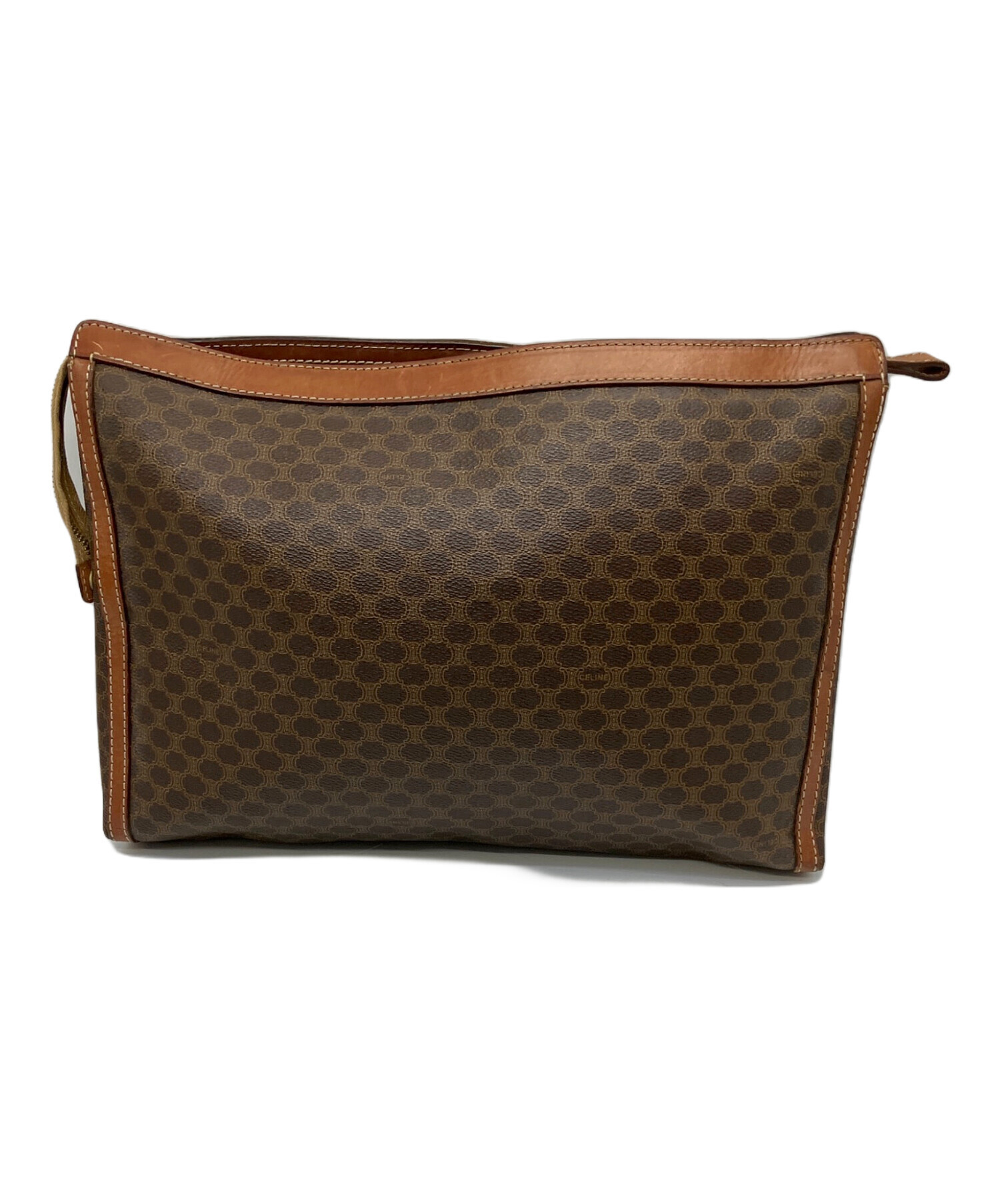 中古・古着通販】CELINE (セリーヌ) クラッチバッグ ブラウン