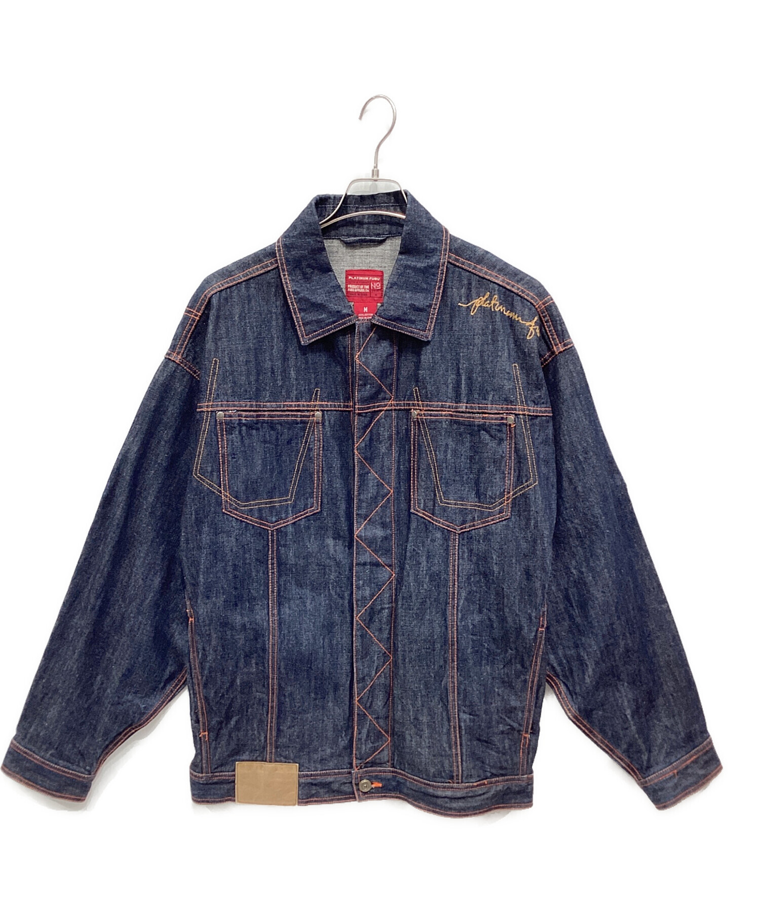 中古・古着通販】PLATINUM FUBU (プラチナムフブ) デニムジャケット