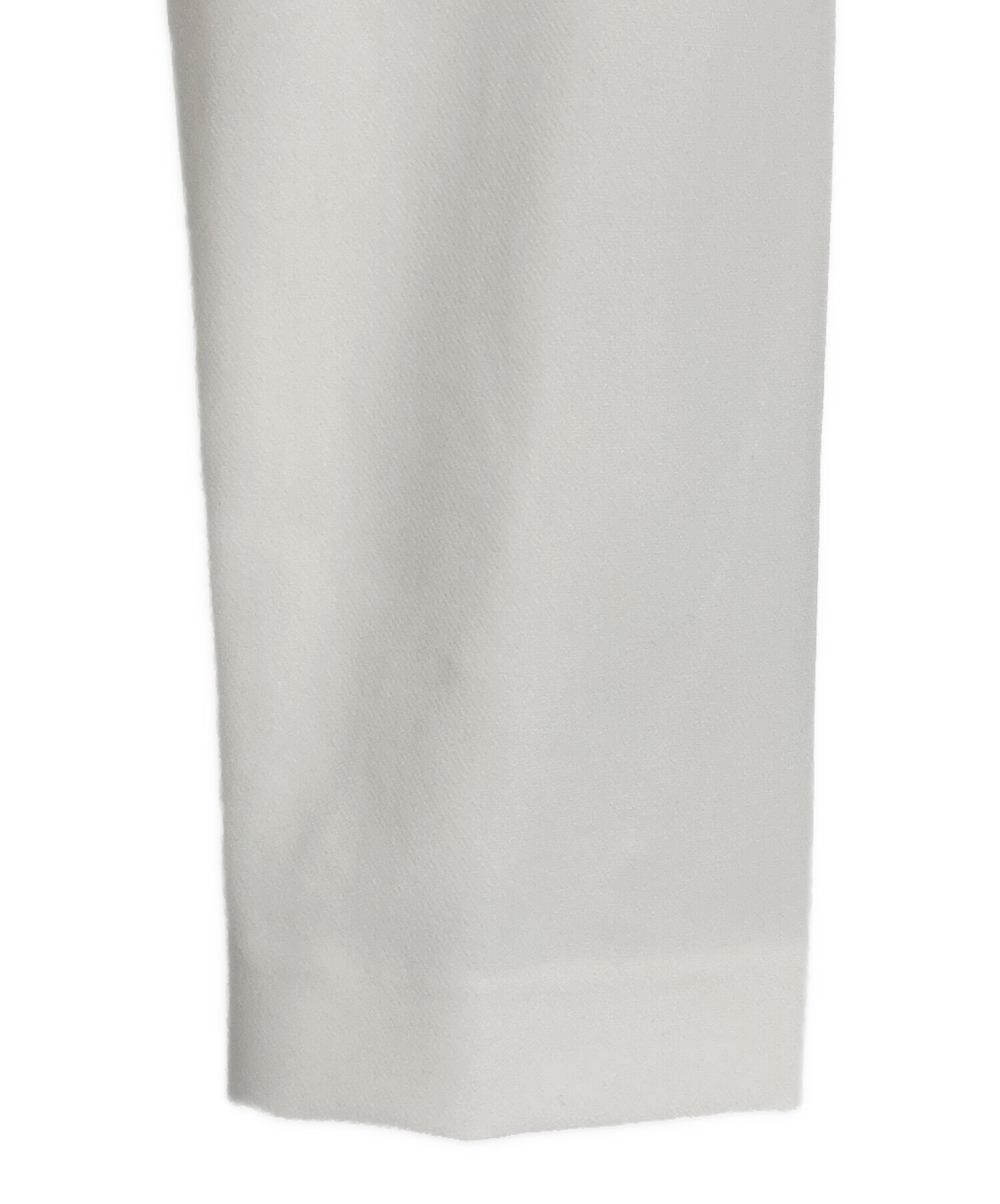 中古・古着通販】YORI (ヨリ) ティアードストレッチブラウス ホワイト