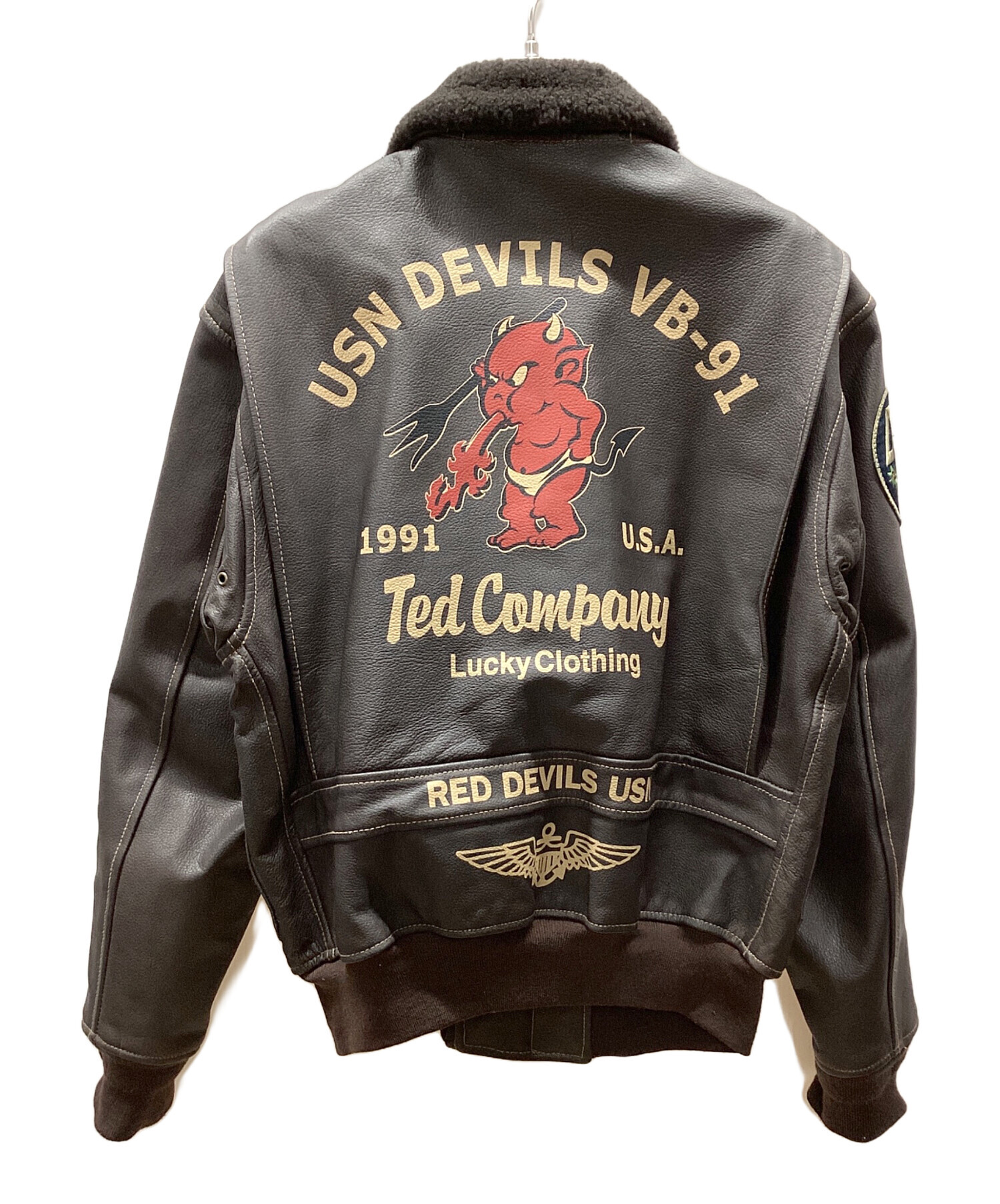 中古・古着通販】TEDMAN (テッドマン) フライトジャケット ブラウン