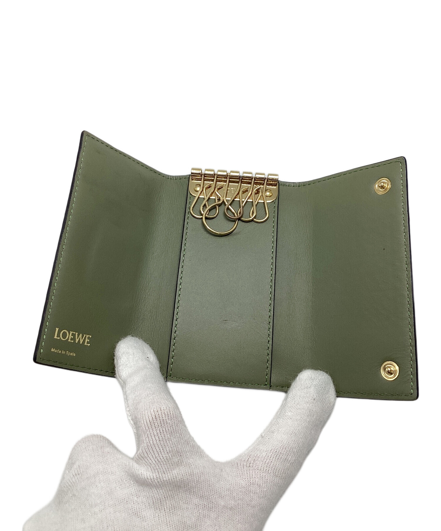 中古・古着通販】LOEWE (ロエベ) リピート アナグラム キーケース