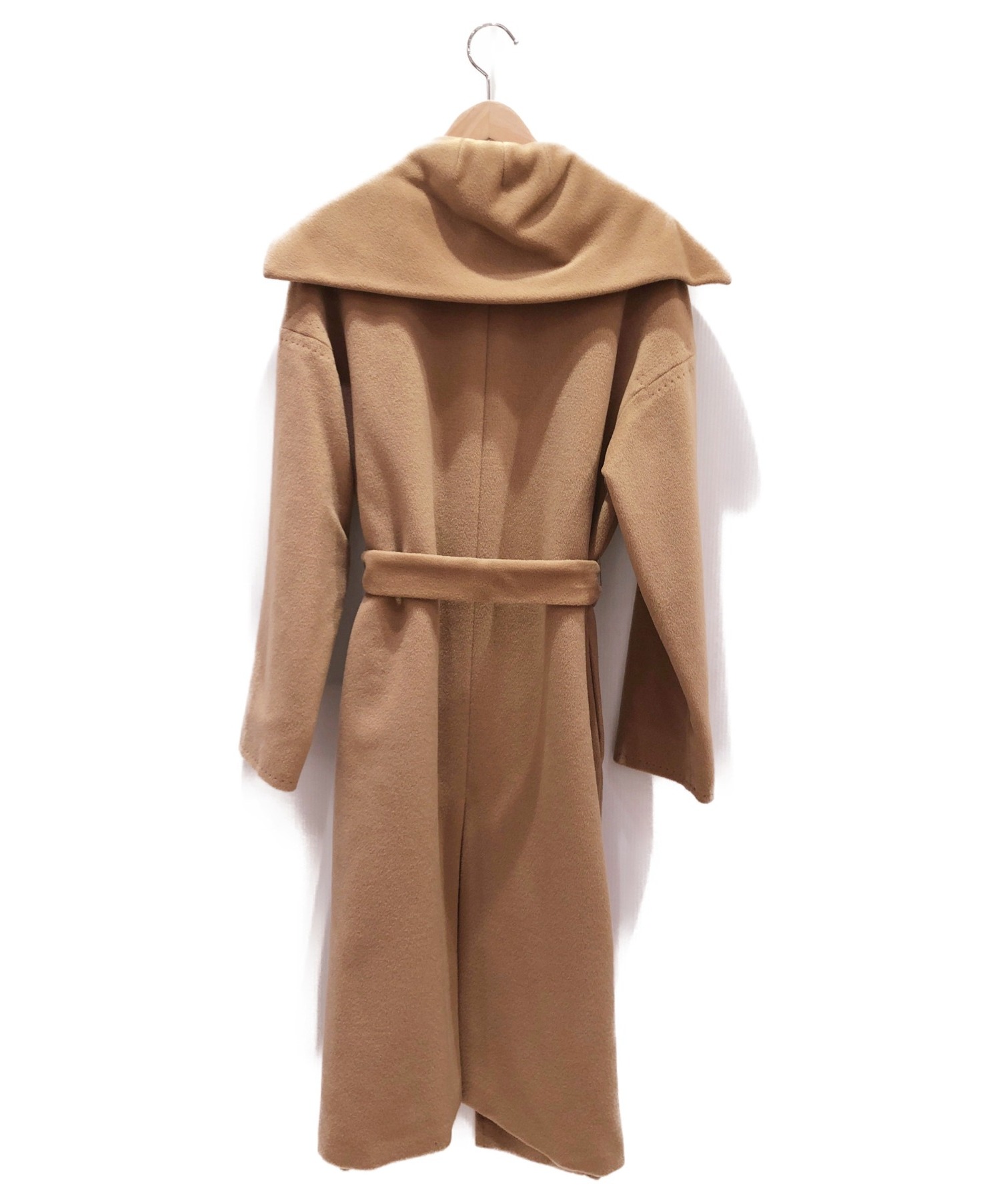 中古・古着通販】MaxMara (マックスマーラ) カシミヤ混ガウンコート