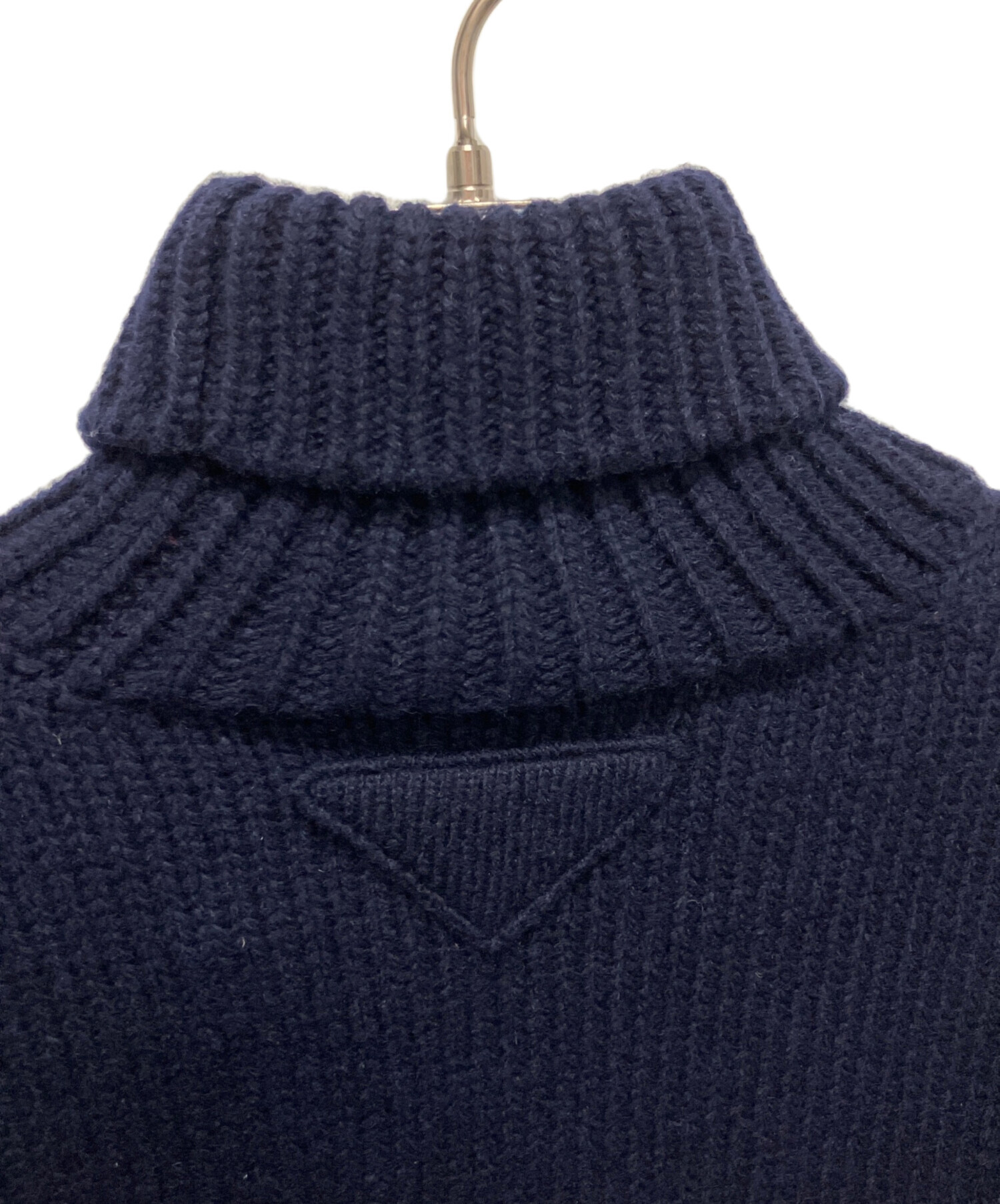 中古・古着通販】PRADA (プラダ) PRADA ハイネック ゲージ ニット