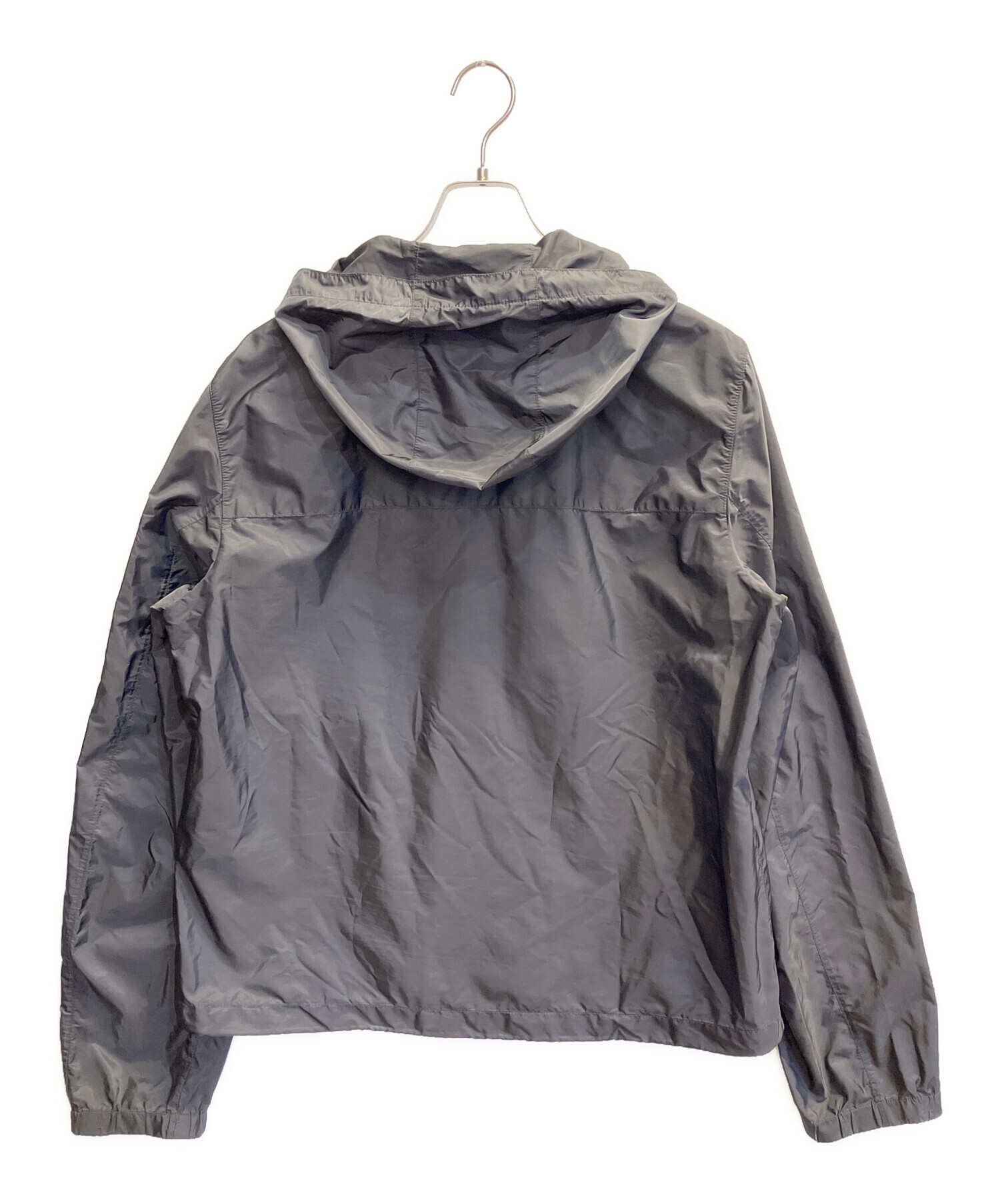 中古・古着通販】PRADA (プラダ) ナイロンパーカー グレー サイズ:52