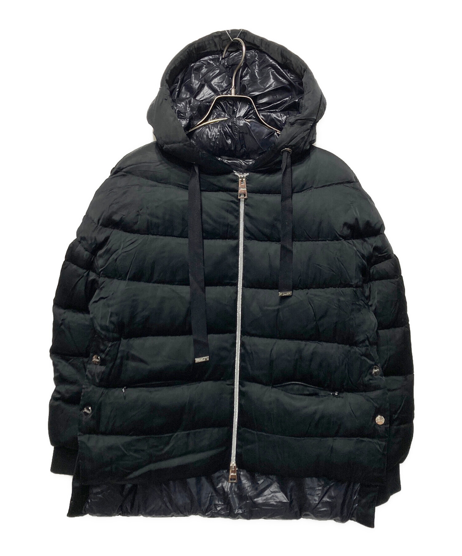 中古・古着通販】HERNO (ヘルノ) ダウンジャケット ブラック サイズ:38