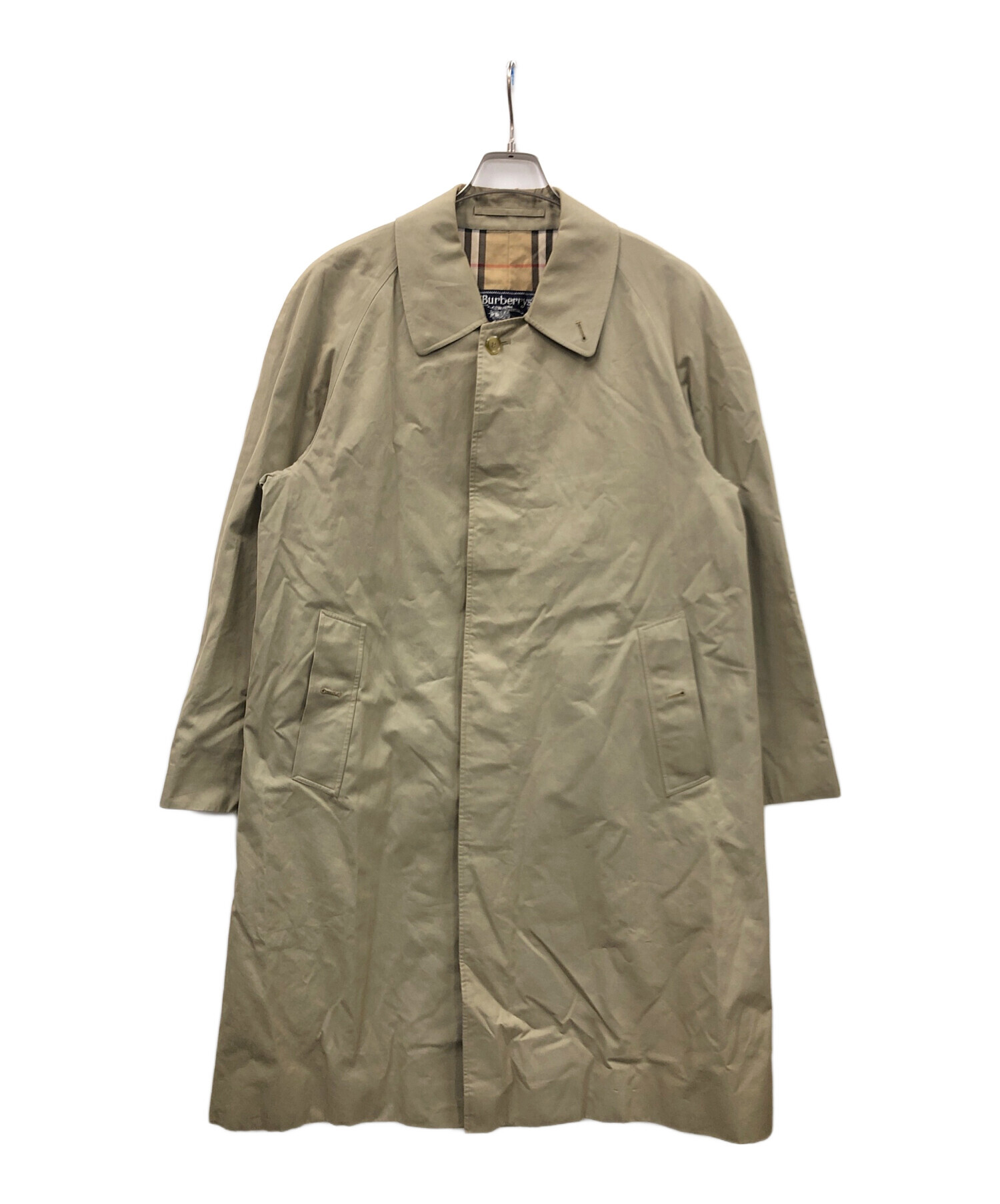中古・古着通販】Burberry's (バーバリー) ステンカラーコート カーキ