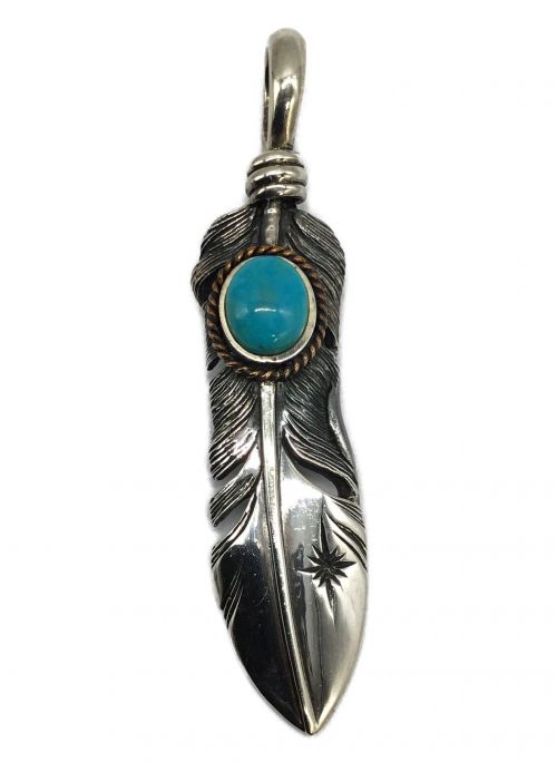 中古・古着通販】saad (サード) フェザー天然石ターコイズ ストーン